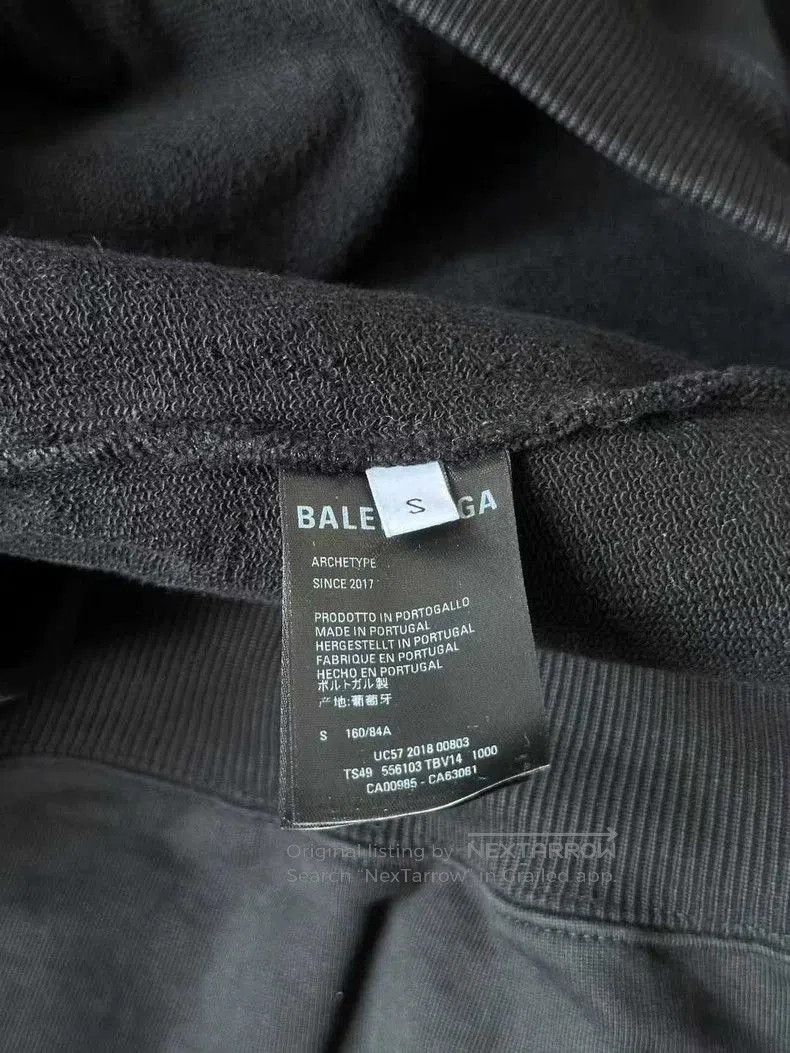 Balenciaga Balenciaga Black Coke Hoodie. Size US S / EU 44-46 / 1 - 4 Thumbnail