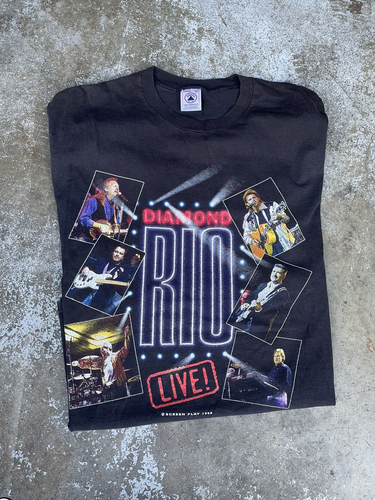 Band Tees Vintage 90s Band Shirt Diamond Rio Size US L / EU 52-54 / 3 - 1 Thumbnail