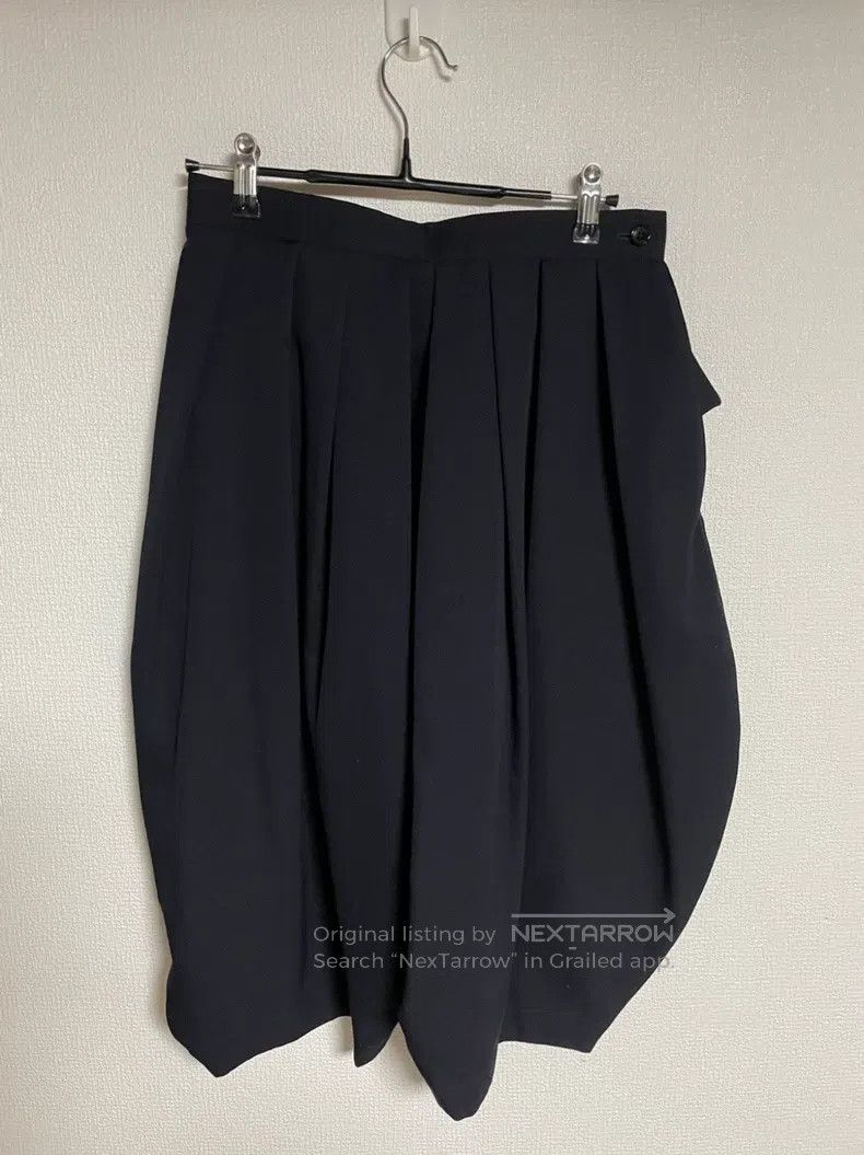 Comme des Garcons Comme Des Garcons size XS Wool Wide Leg Trousers, Lantern Size 22" - 4 Thumbnail