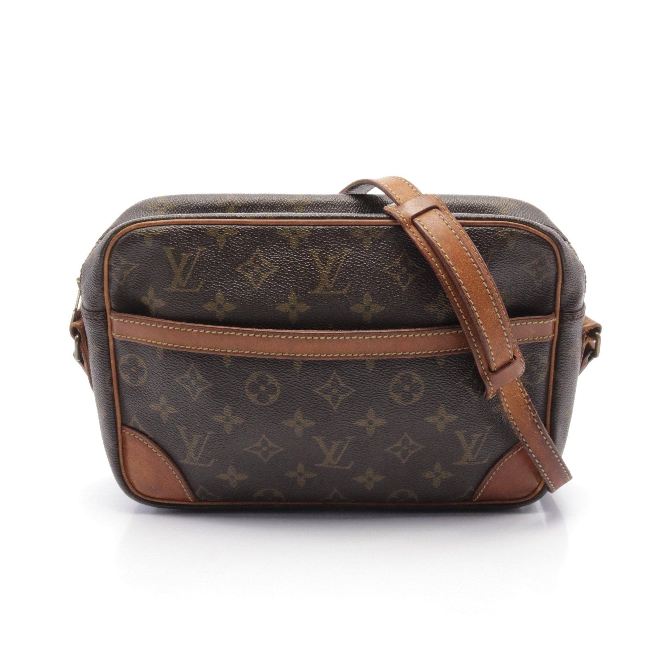 Louis Vuitton Louis Vuitton Trocadero 27 Monogram Shoulder Bag Leather Brown Size ONE SIZE - 1 Thumbnail