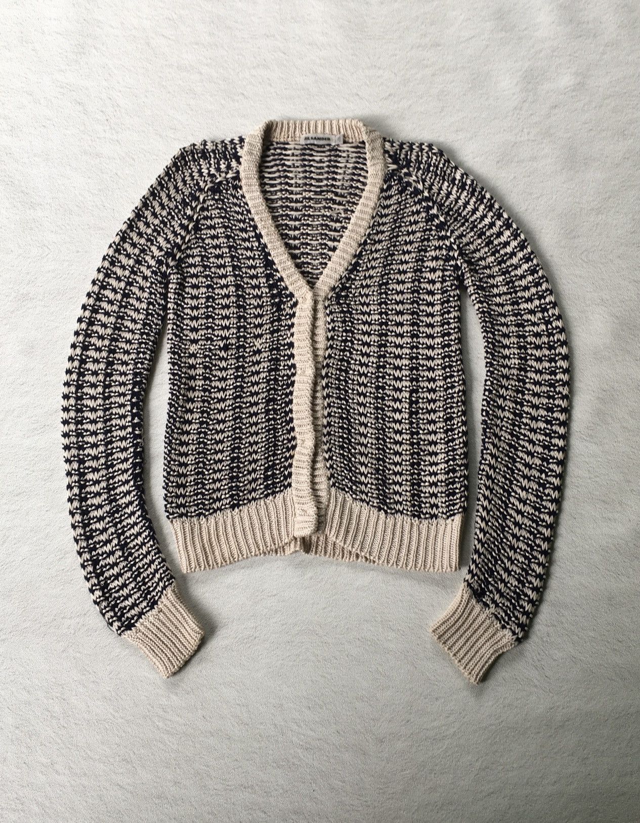 Jil Sander × Raf Simons SS10 Jil Sander Foujita Cardigan | Grailed