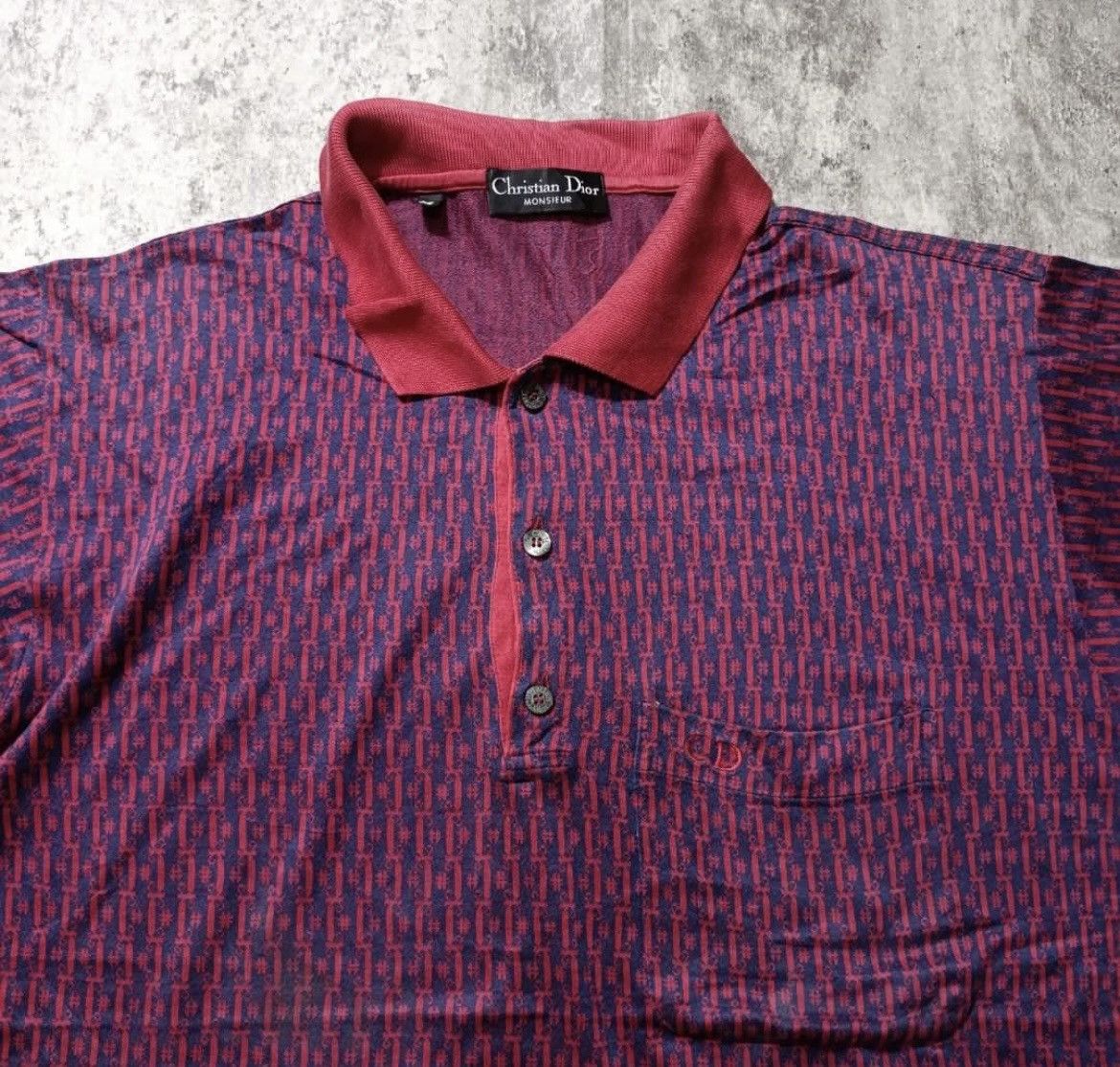 Christian Dior Monsieur Christian Dior Monsieur AOP Polos Size US M / EU 48-50 / 2 - 2 Thumbnail