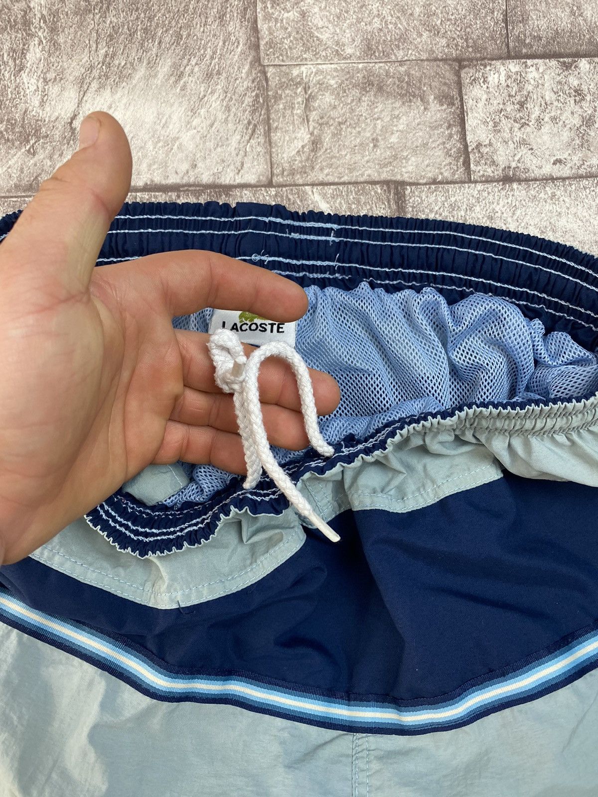 Lacoste × Vintage Rare Hype Vintage Lacoste Shorts Size US 32 / EU 48 - 21 Thumbnail