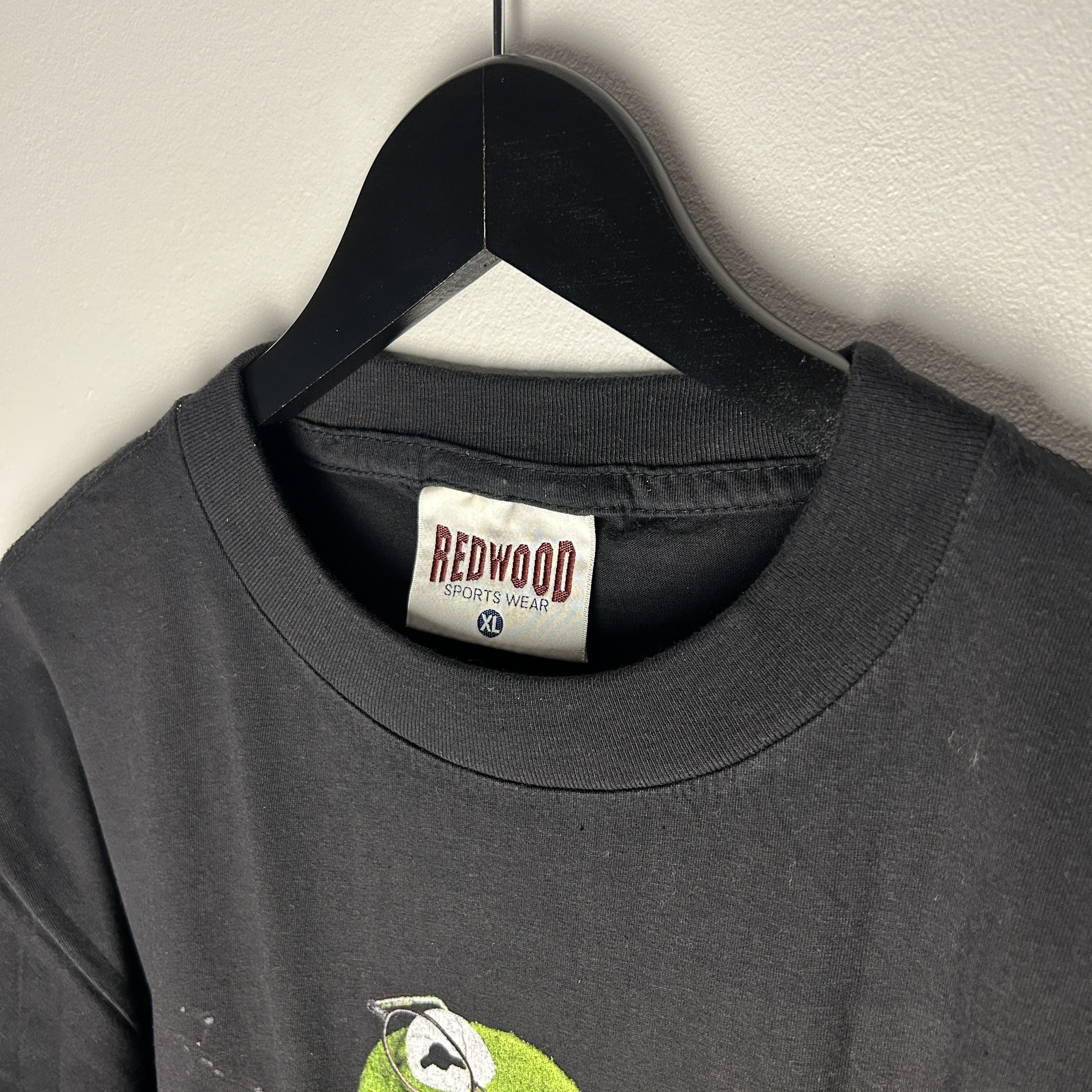 Cartoon Network Vintage Kermit The Frog Unpigged Parody 90’s Band T-shirt Size US XL / EU 56 / 4 - 4 Thumbnail