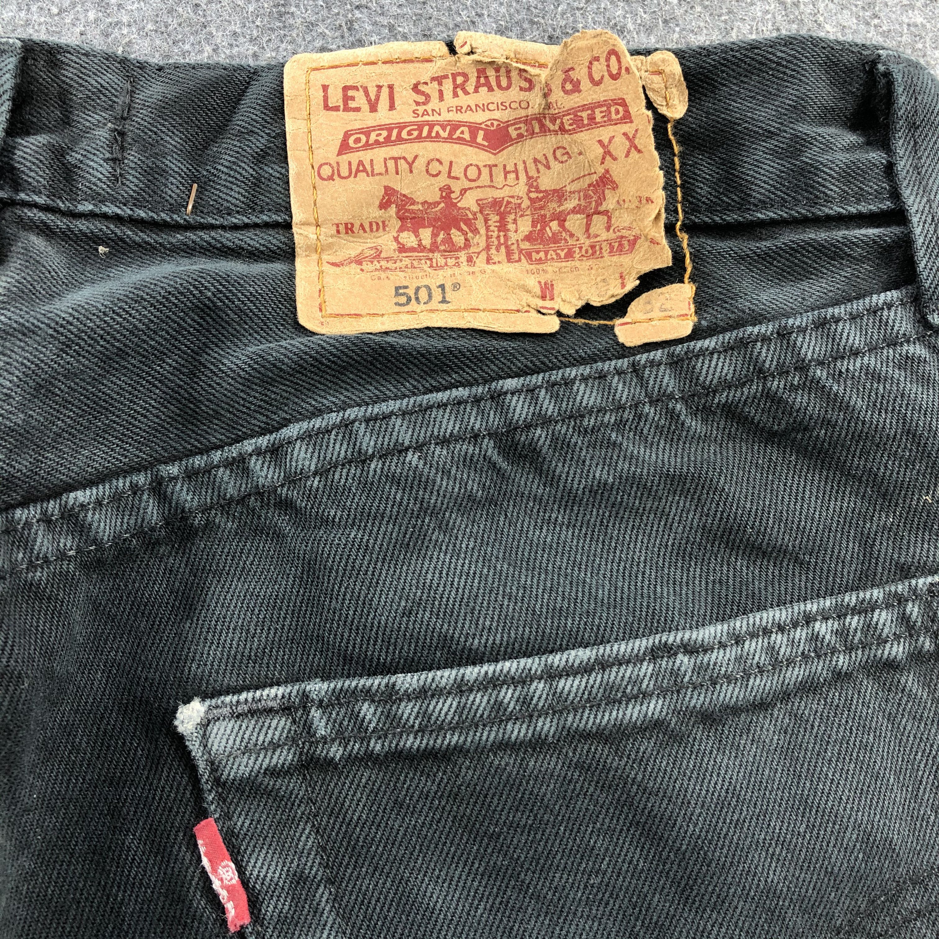 Levi's Vintage Distress Levis 501 Jeans-JM1626 Size US 31 - 6 Thumbnail