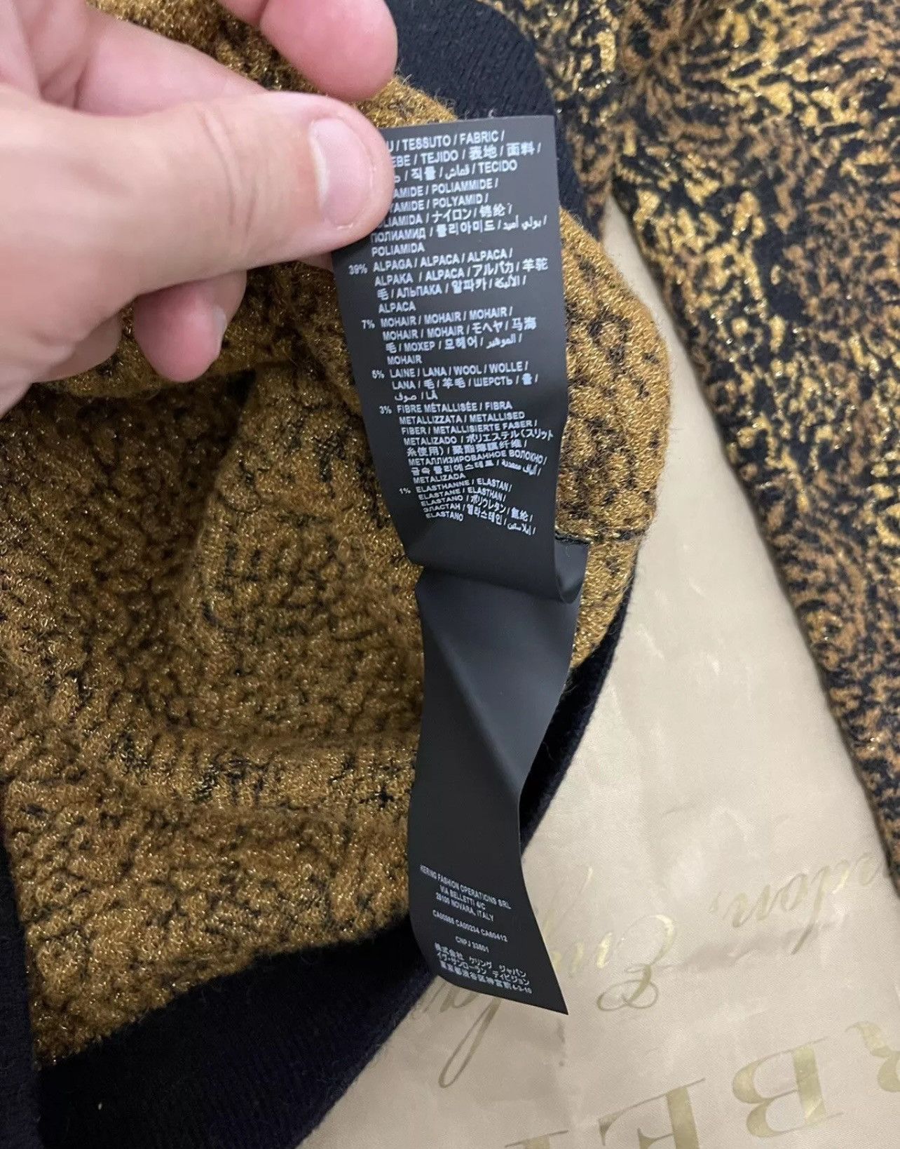 Saint Laurent Paris Saint Laurent leopard jacquard jumper Size L $1560 Size US L / EU 52-54 / 3 - 4 Thumbnail