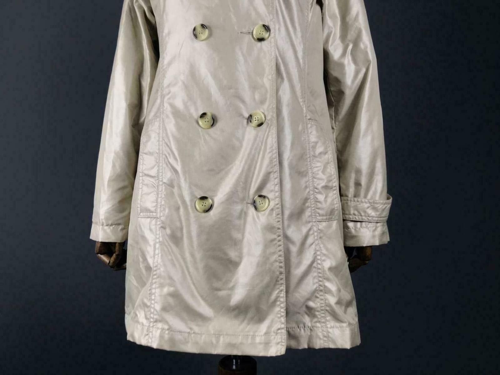 Gant Gant Cream Double Breasted Nylon Size UK S / FR M Size S / US 4 / IT 40 - 3 Thumbnail