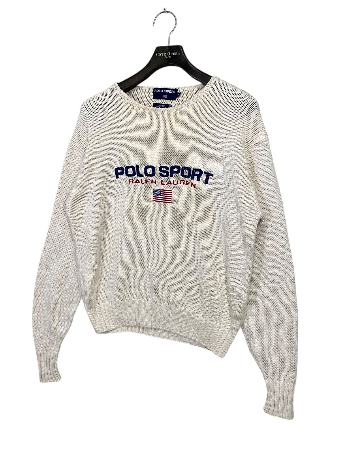 Polo Ralph Lauren × Ralph Lauren × Vintage Vintage polo sport ralph lauren knit sweater Size US M / EU 48-50 / 2 - 3 Thumbnail