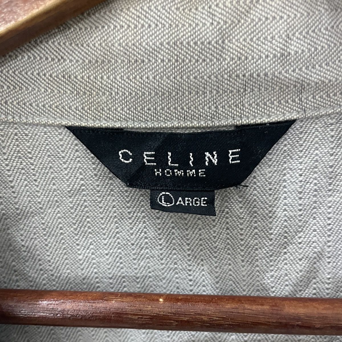 Celine Vintage Celine Homme Button Ups Tee Size US L / EU 52-54 / 3 - 5 Thumbnail