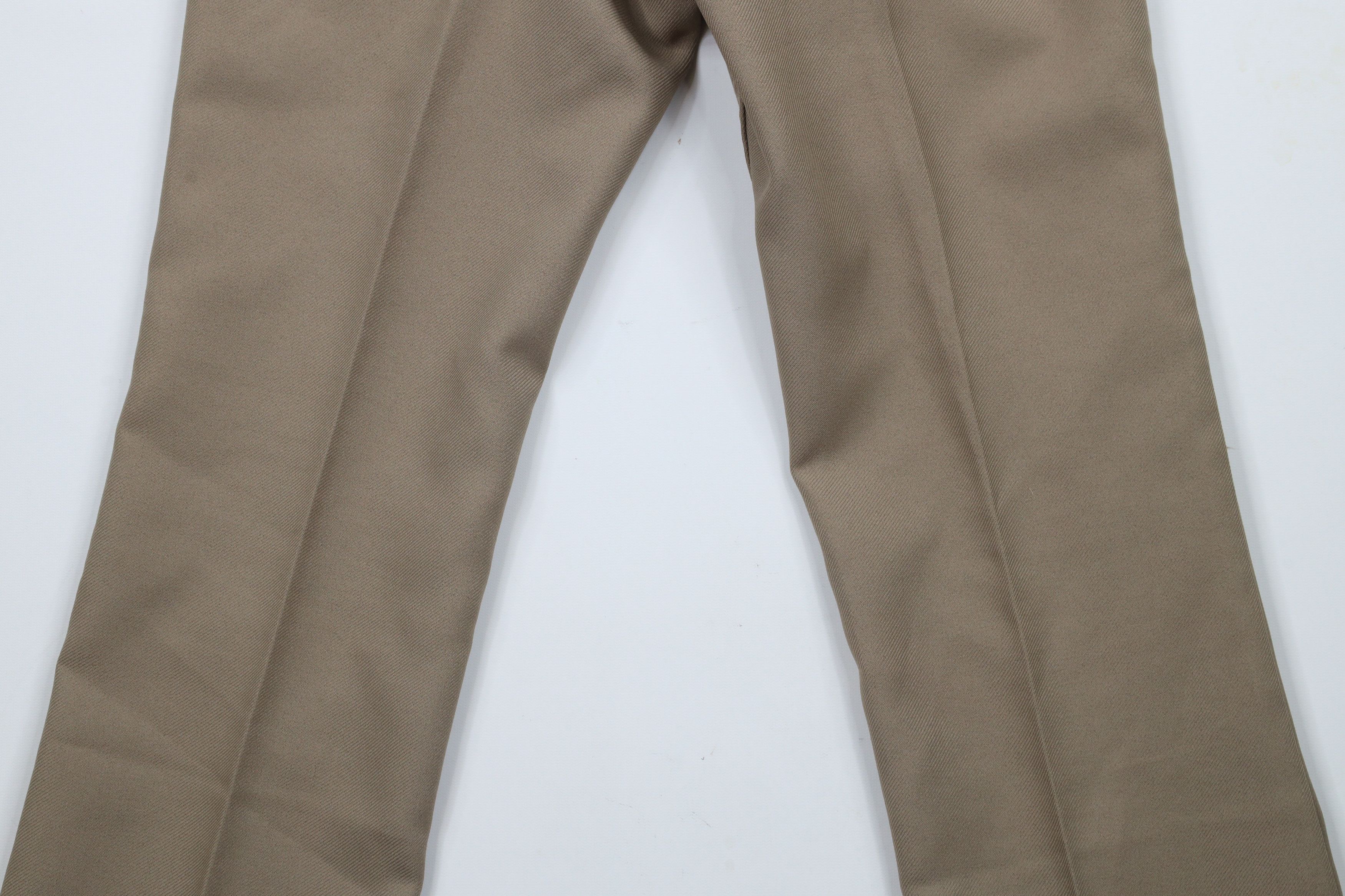 Vintage × Wrangler Vintage 90s Wrangler Knit Western Bootcut Flared Pants Beige Size US 31 - 9 Thumbnail