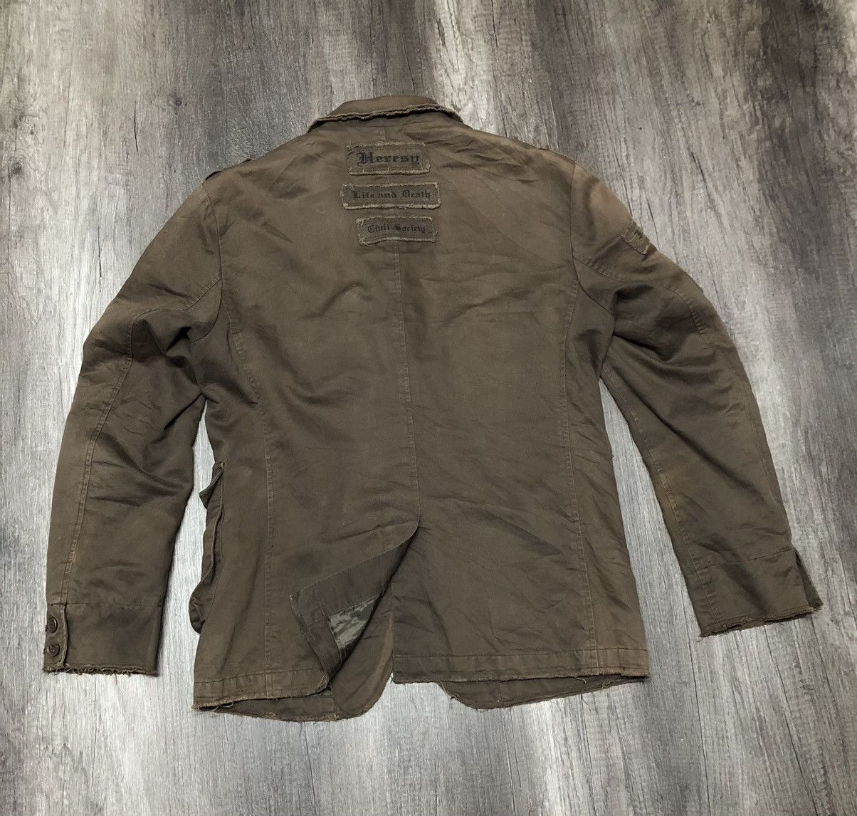 In The Attic × Vintage In The Attic Punk Jacket Japanese Brand Size 40L - 21 Thumbnail