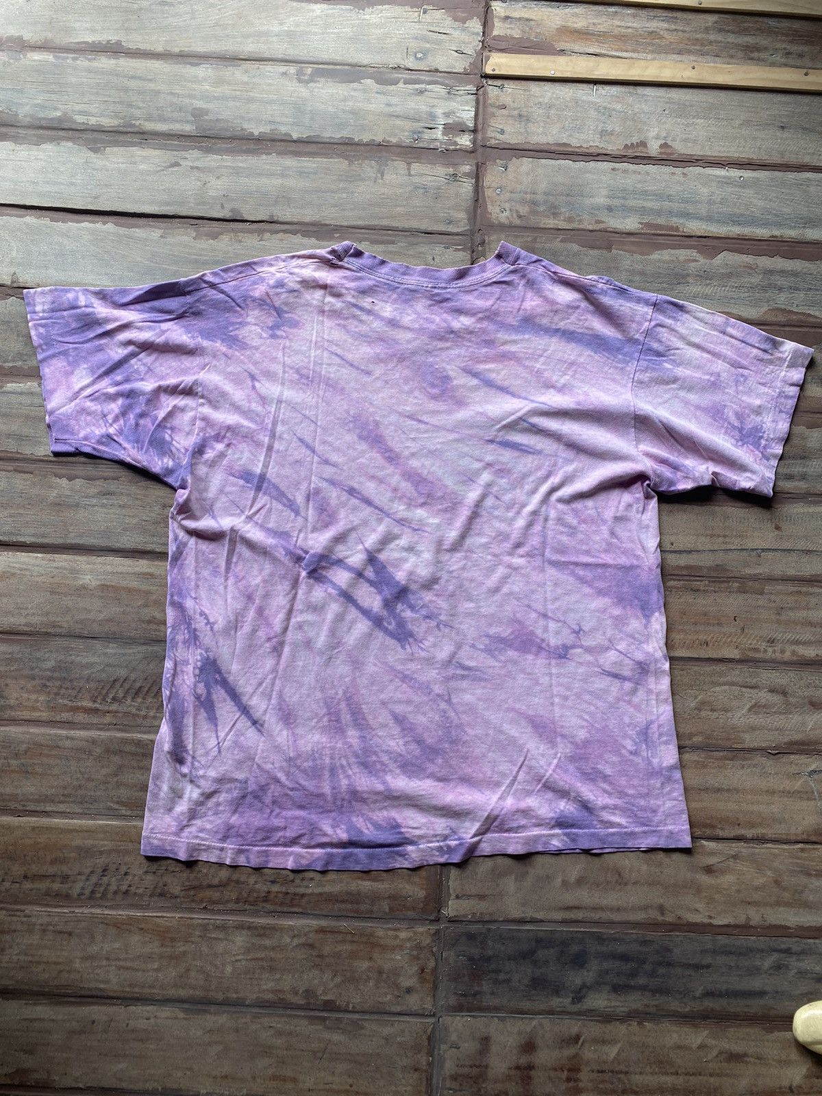 Band Tees × Vintage Vintage Jimmi Hendrix T Shirt Experience Tye Dye 90s Size US XL / EU 56 / 4 - 6 Thumbnail