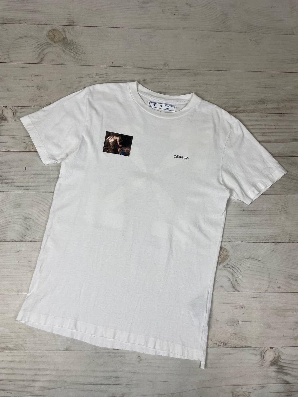 Off-White Off White Caravaggio Angel T Shirt Size US M / EU 48-50 / 2 - 2 Thumbnail