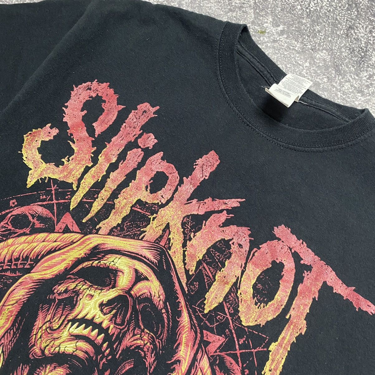 Band Tees Vintage Slipknot 2018 Big Graphic Overprint logo tee Size US M / EU 48-50 / 2 - 6 Thumbnail