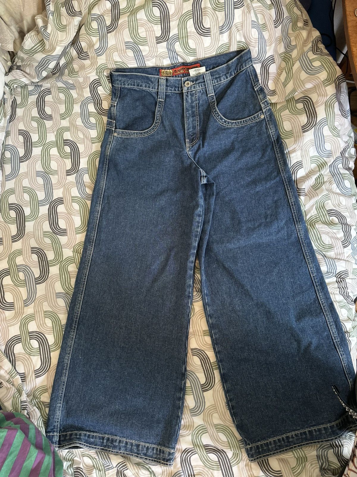 JNCO W Buddha. 28". Dark Stone. - 34 / 32 Size US 34 / EU 50 - 6 Thumbnail
