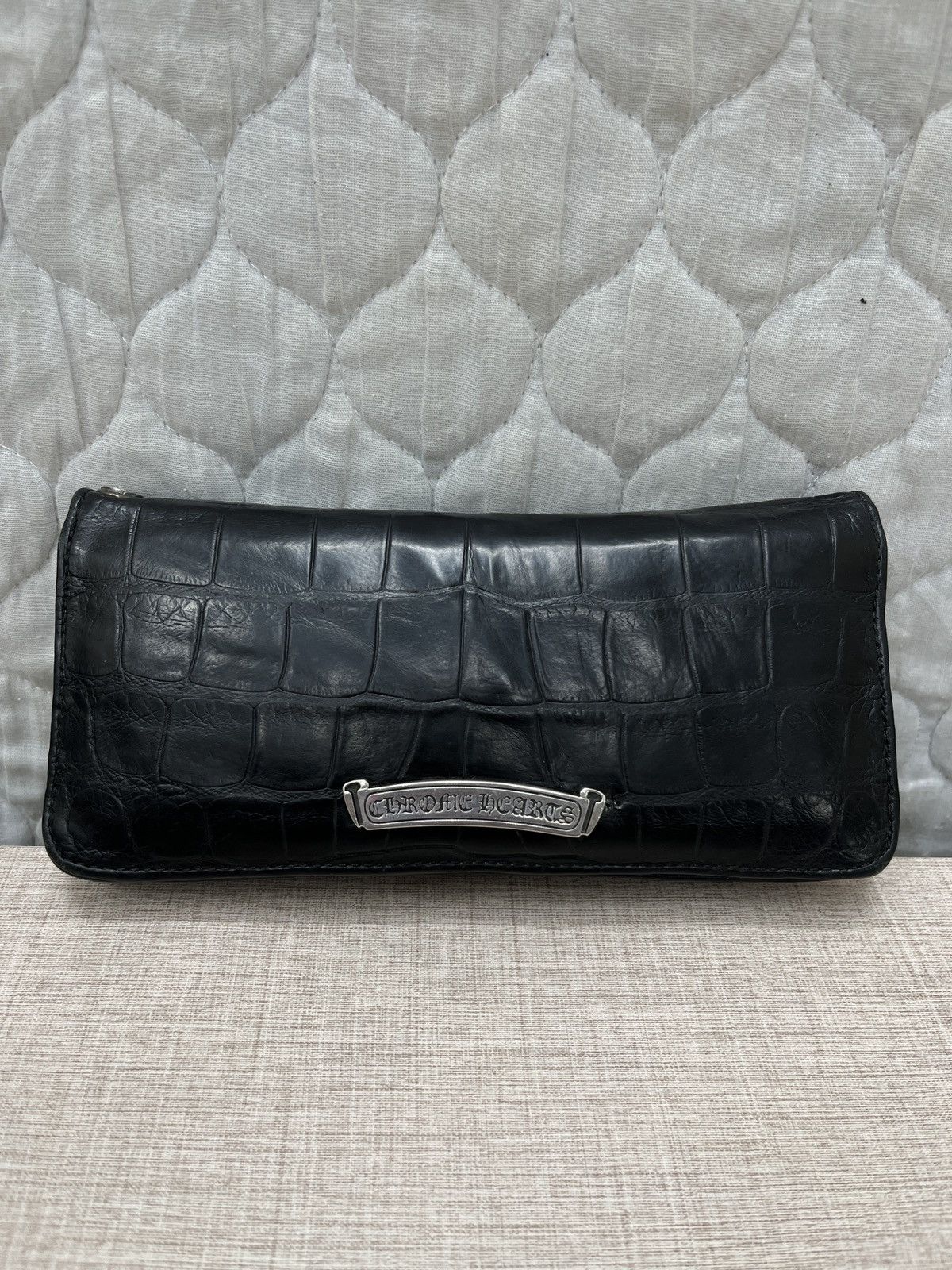 Chrome Hearts 🔥🔥🔥STEALS CHROME HEARTS ALLIGATOR WALLET Size ONE SIZE - 2 Thumbnail