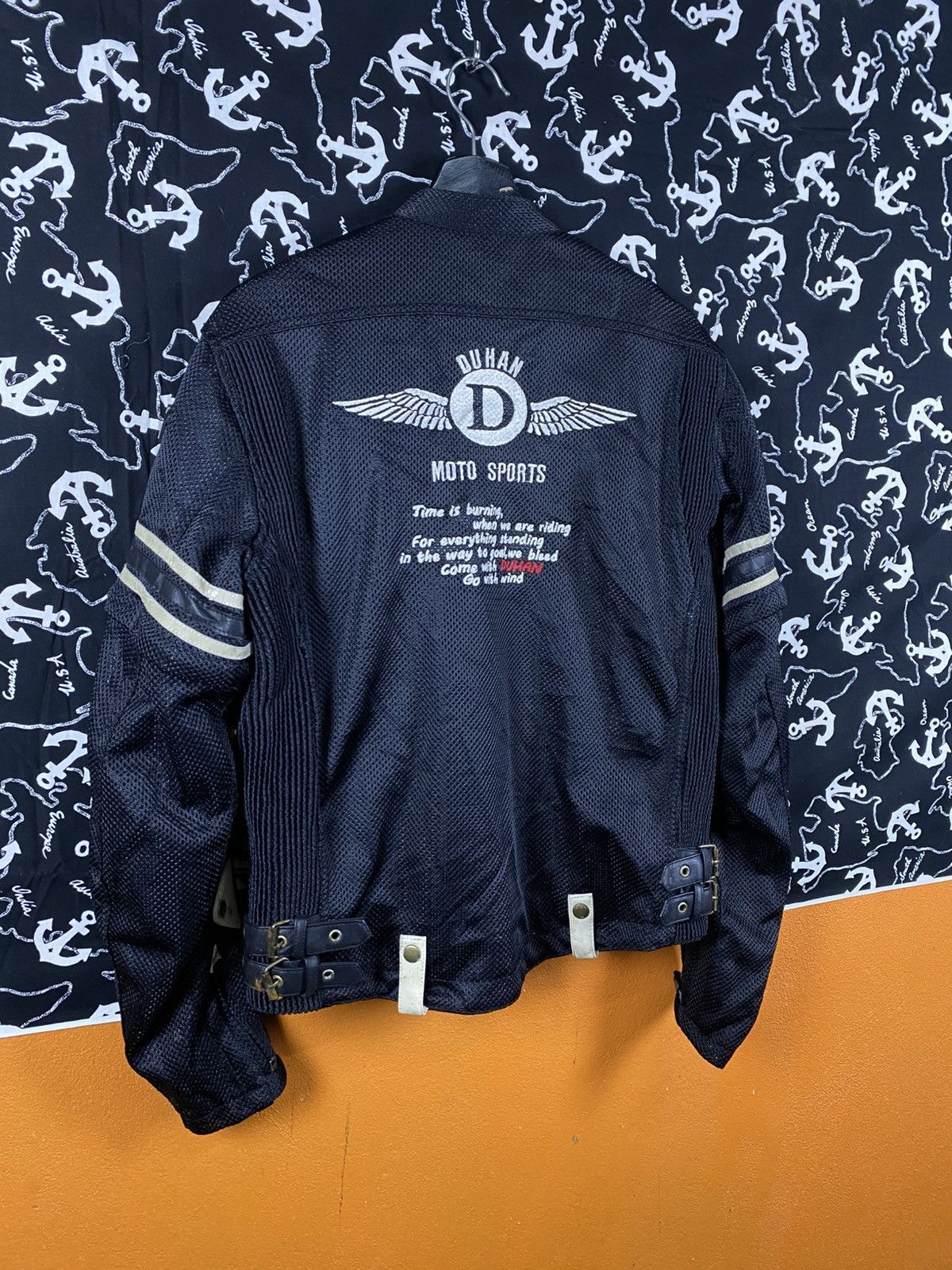 Japanese Brand DUHAN Mesh Motorcycle Jacket Black Riding Jacket Protective Size US M / EU 48-50 / 2 - 16 Thumbnail