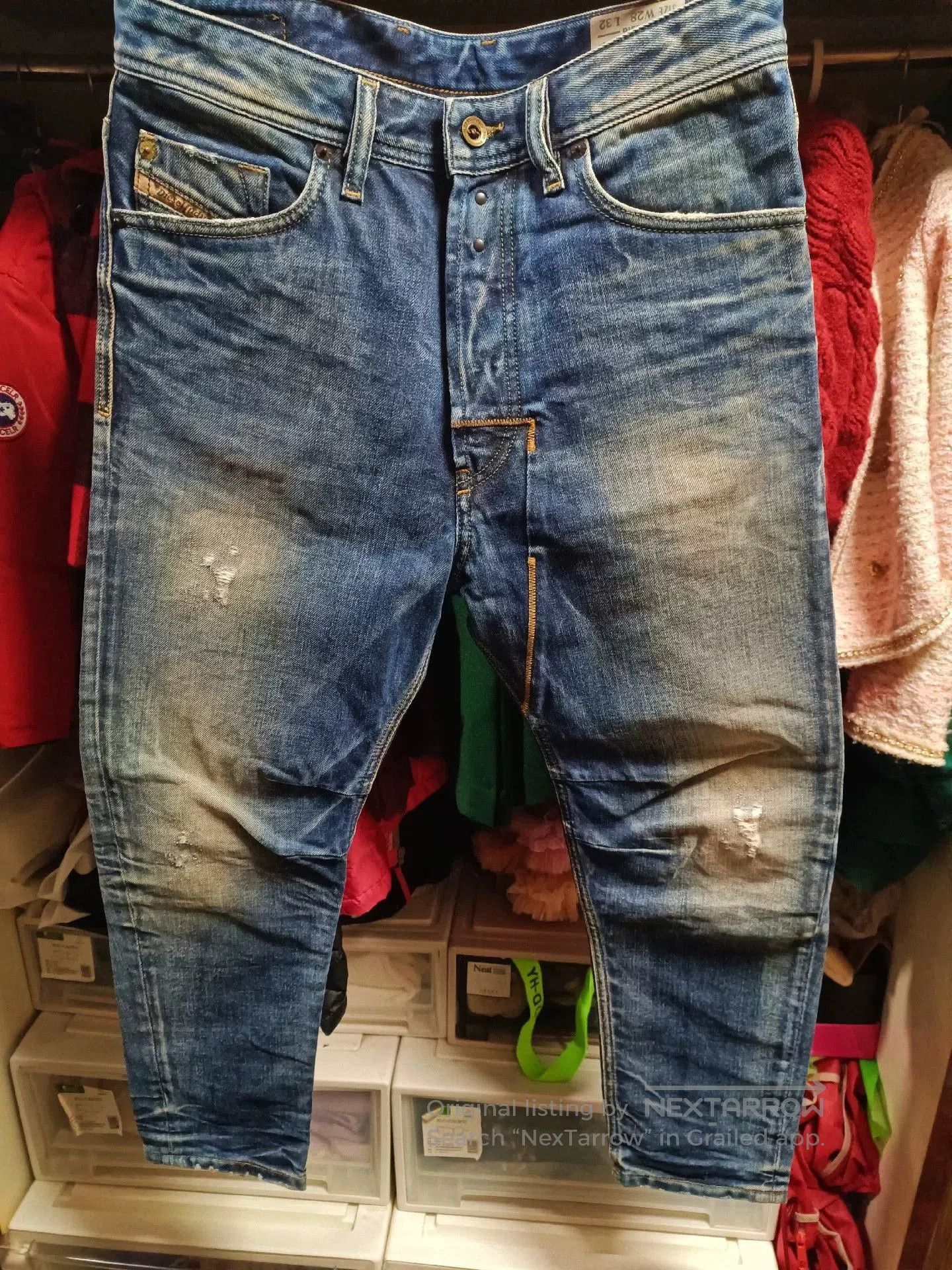 Diesel Diesel Narrot 843S Jeans. Size US 28 / EU 44 - 1 Thumbnail
