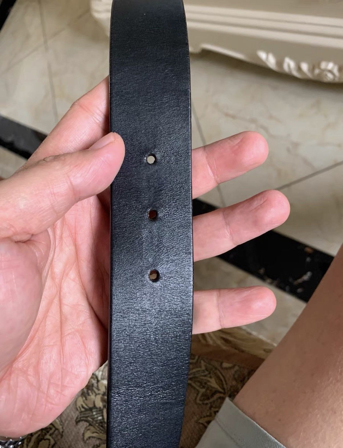 Gucci Gucci Genuine Leather Belt K16 Size ONE SIZE - 4 Thumbnail