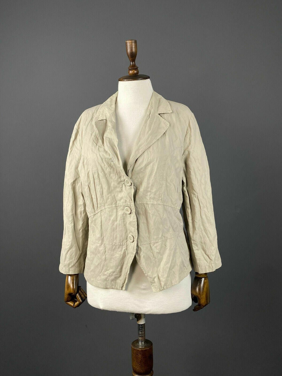 Designer Elisa Cavaletti Beige Designed Cardigan Jacket Size XL / 4 Size XL / US 12-14 / IT 48-50 - 1 Thumbnail