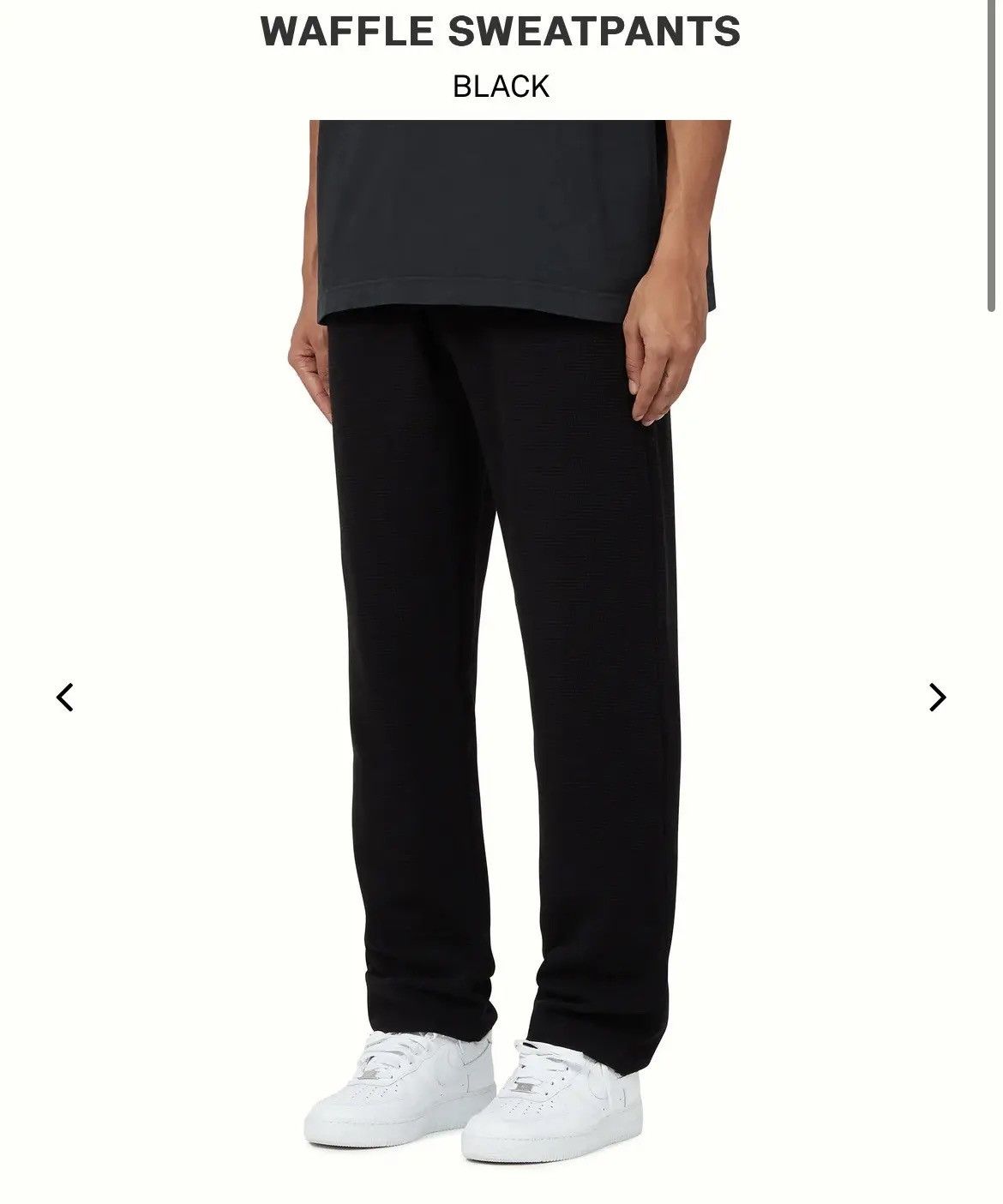 Cole Buxton Waffle Sweatpants XLarge