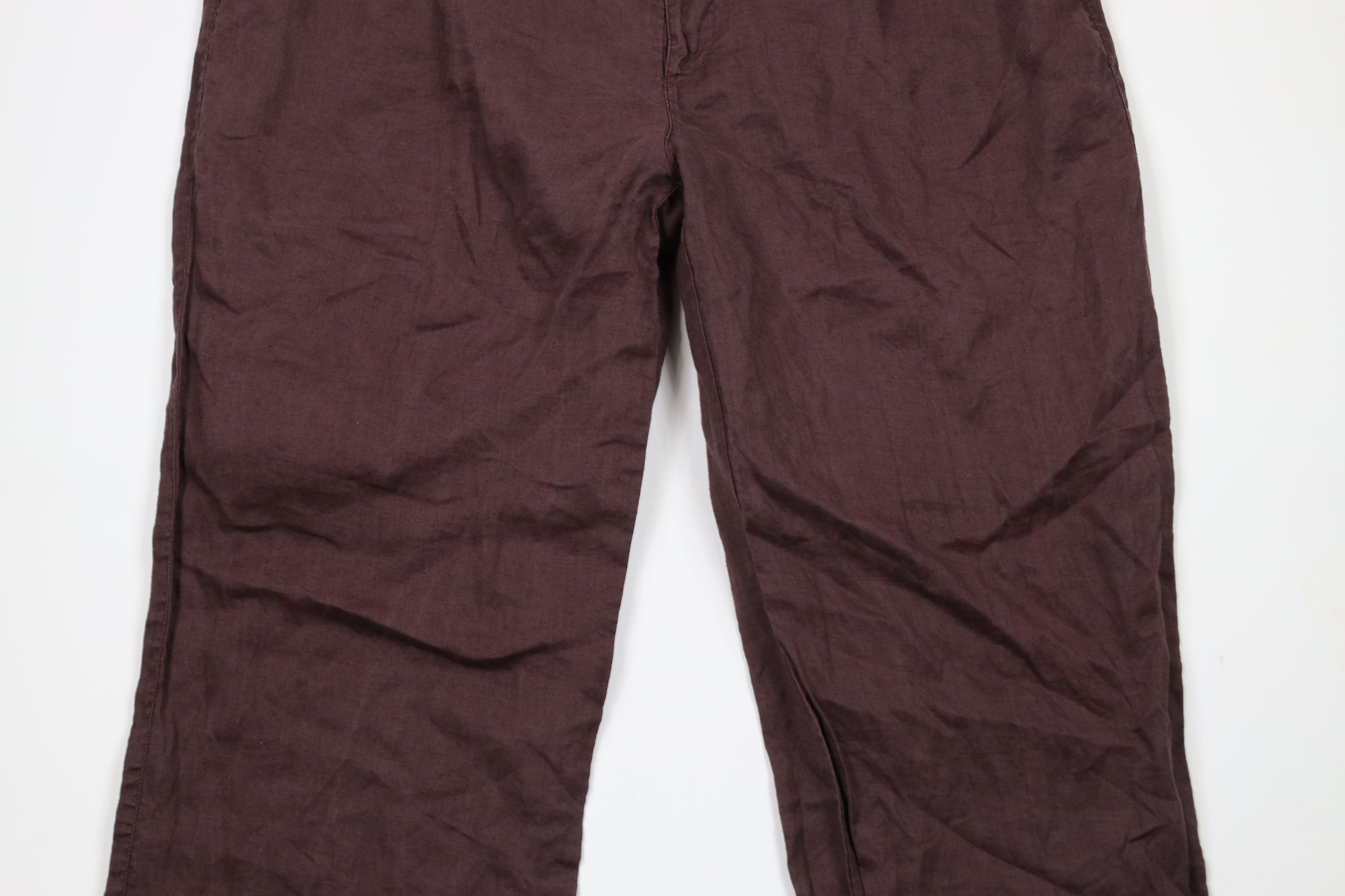 Vintage Vintage 90s Streetwear 2 Piece Linen Button Shirt Pants 3XL Size US XXL / EU 58 / 5 - 12 Thumbnail