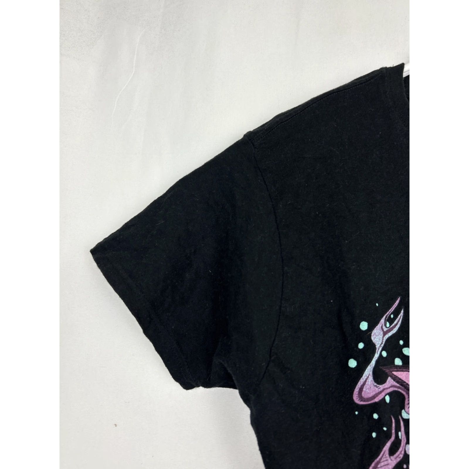 Vintage Outkast Womens L Graphic Atliens Black T-Shirt Size L / US 10 / IT 46 - 2 Thumbnail
