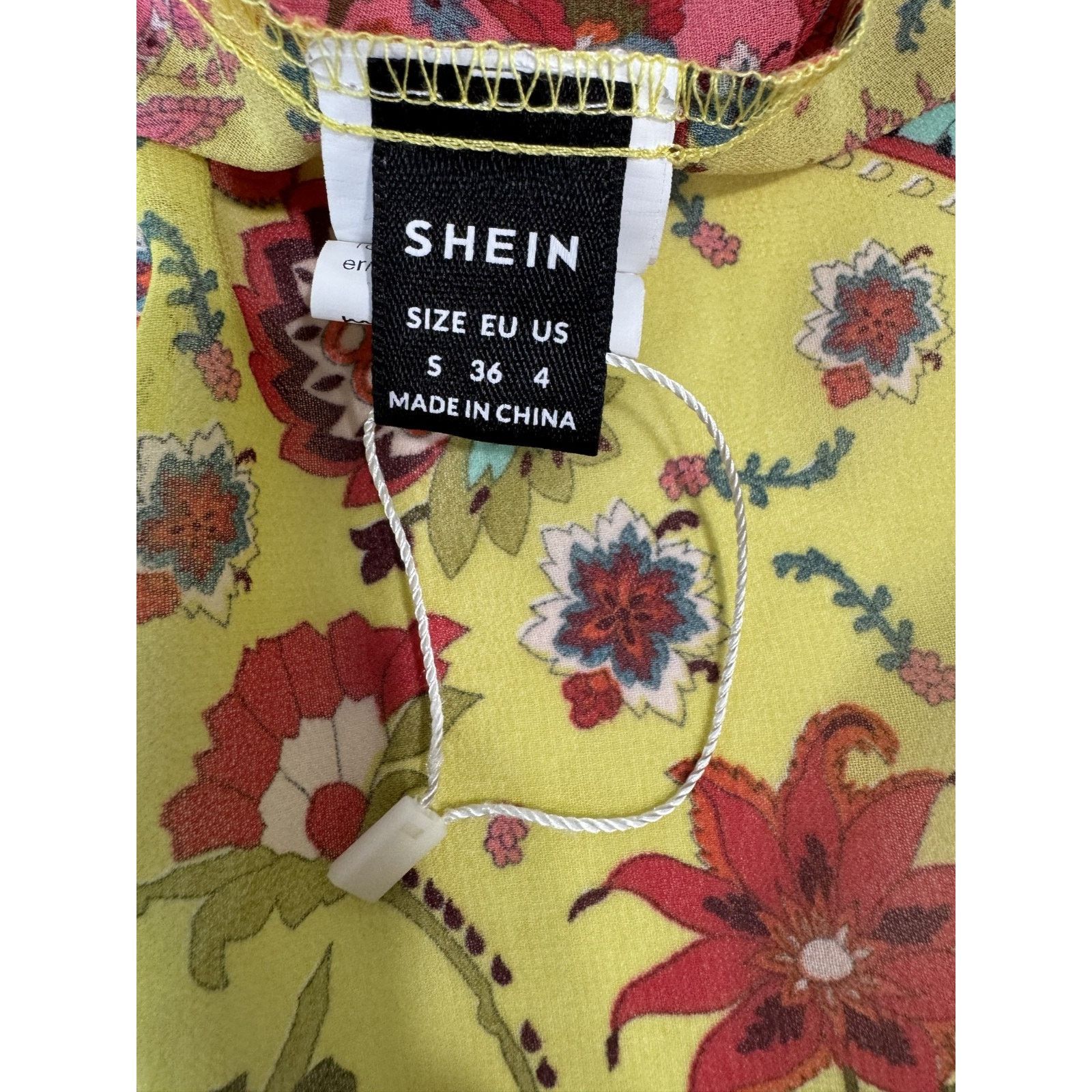 Shein SHEIN Halter Maxi Dress Boho Floral Open Swim Cover Small Size S / US 4 / IT 40 - 5 Thumbnail