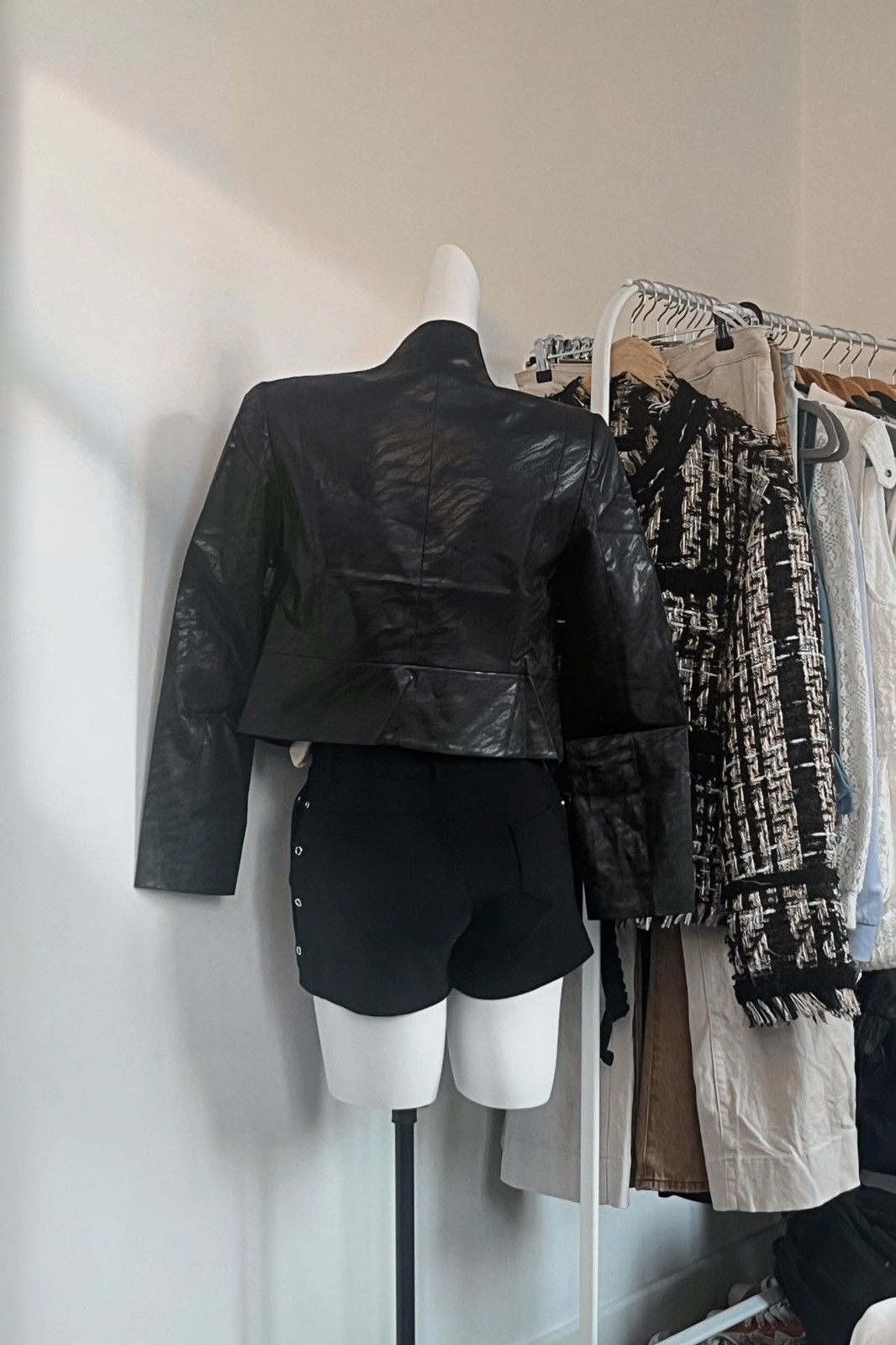 Other grunge unisex black leather suit jacket Size S / US 4 / IT 40 - 2 Thumbnail
