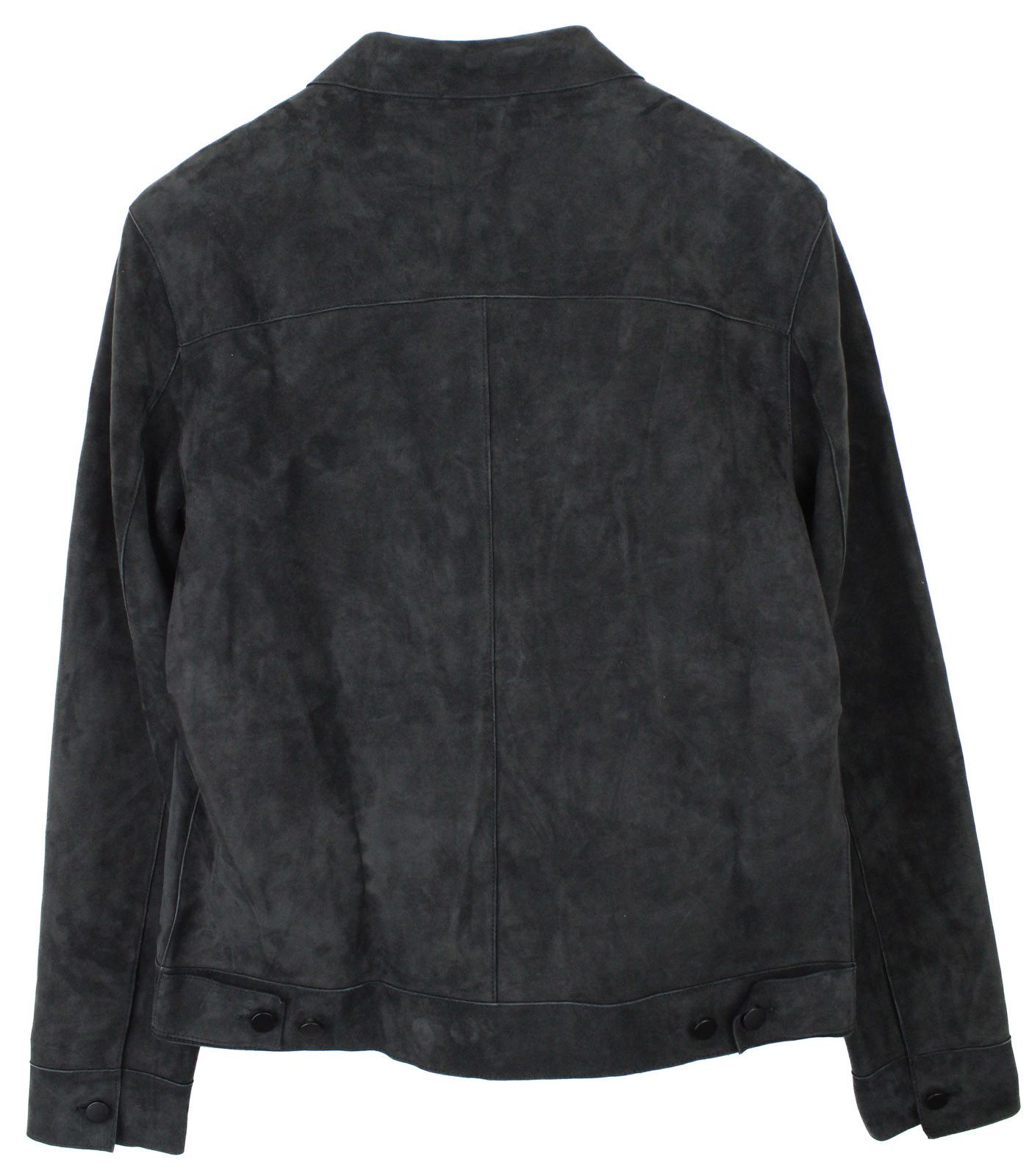 ZAPA ZAPA Jacket Men UK 38 Leather Rigid Buttons Faded Trucker Size US M / EU 48-50 / 2 - 4 Thumbnail