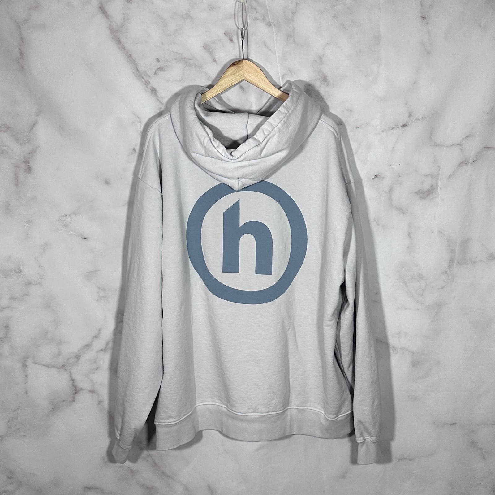 image of Hidden Ny Silver Logo Hoodie, Men's (Size XL)