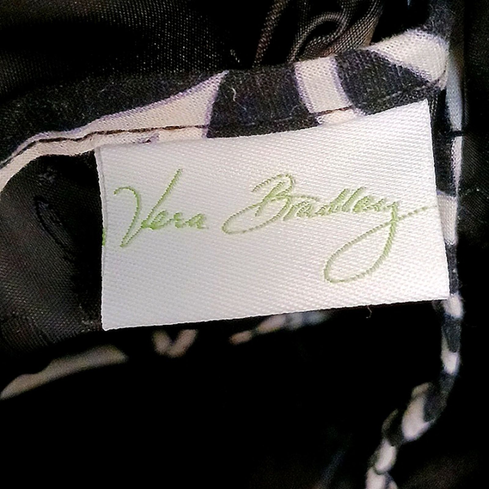 Vera Bradley Vera Bradley Shoulder Bag BLACK WHITE Paisley Minimalist Size ONE SIZE - 11 Thumbnail