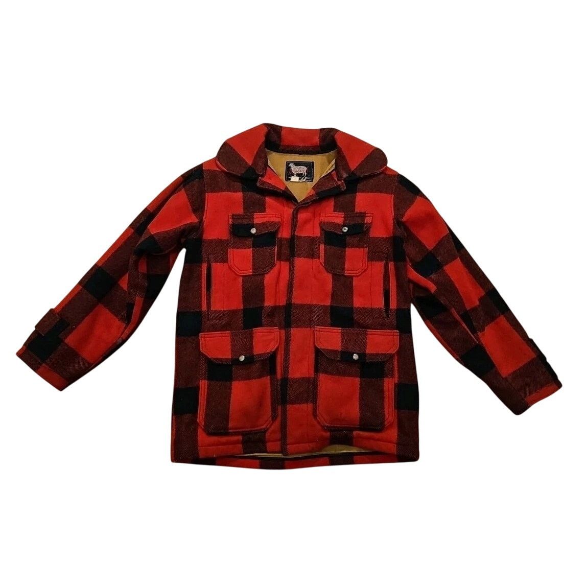 Woolrich Woolen Mills 1950s Woolrich Buffalo Plaid Mackinaw Jacket (Size 40) Size US M / EU 48-50 / 2 - 1 Thumbnail