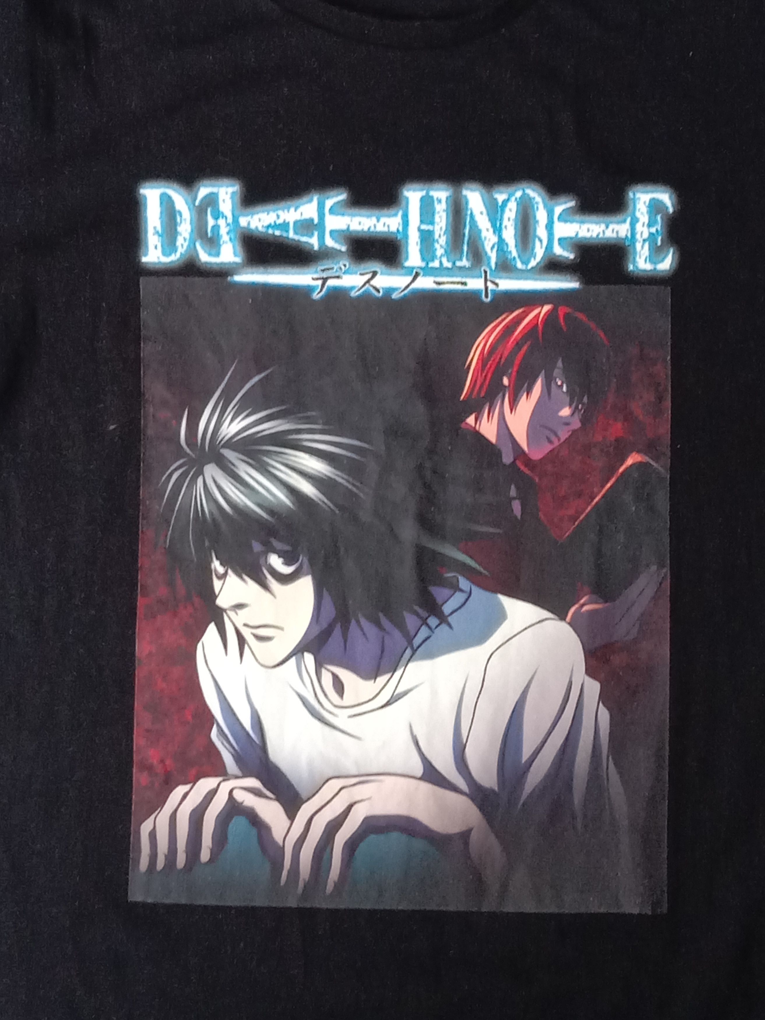 Japanese Brand T-shirt Anime Death Note Original Size L Size US XL / EU 56 / 4 - 2 Thumbnail