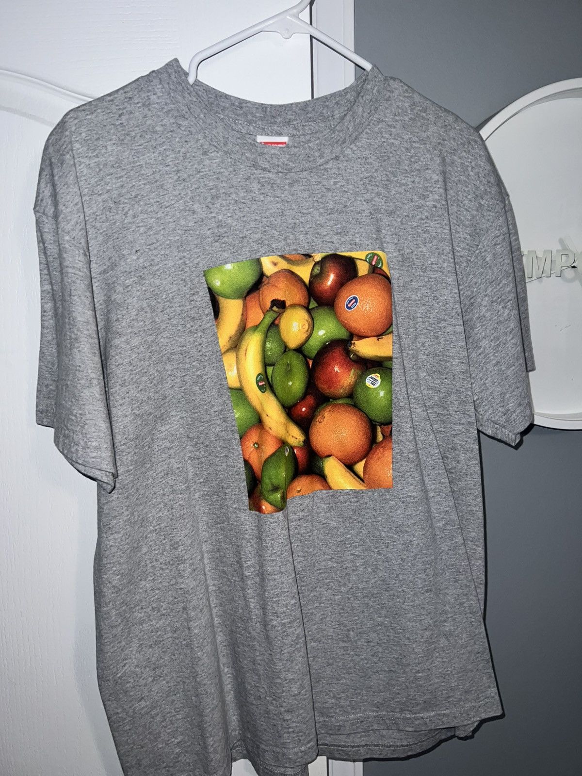 Supreme Supreme Fruit Tee - Heather Grey Size US L / EU 52-54 / 3 - 1 Thumbnail