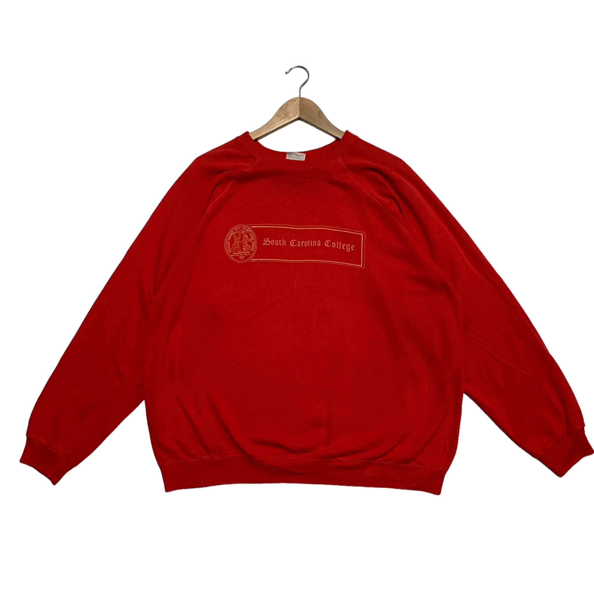 Hanes Vintage 80s South Carolina College Sweatshirt Size US XL / EU 56 / 4 - 1 Thumbnail