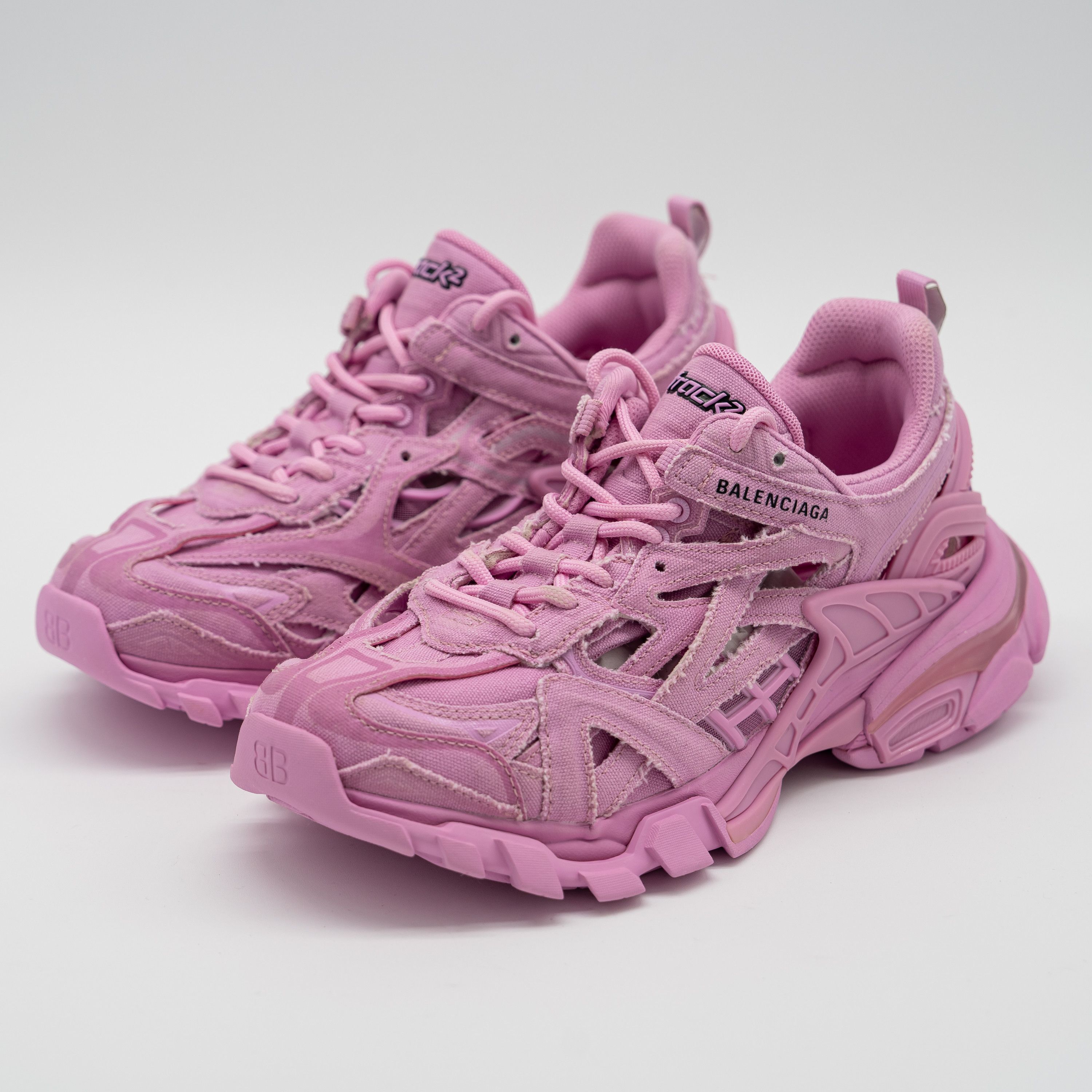 Balenciaga Balenciaga Track 2 Sneakers Pink Open Size US 7 / IT 37 - 1 Thumbnail