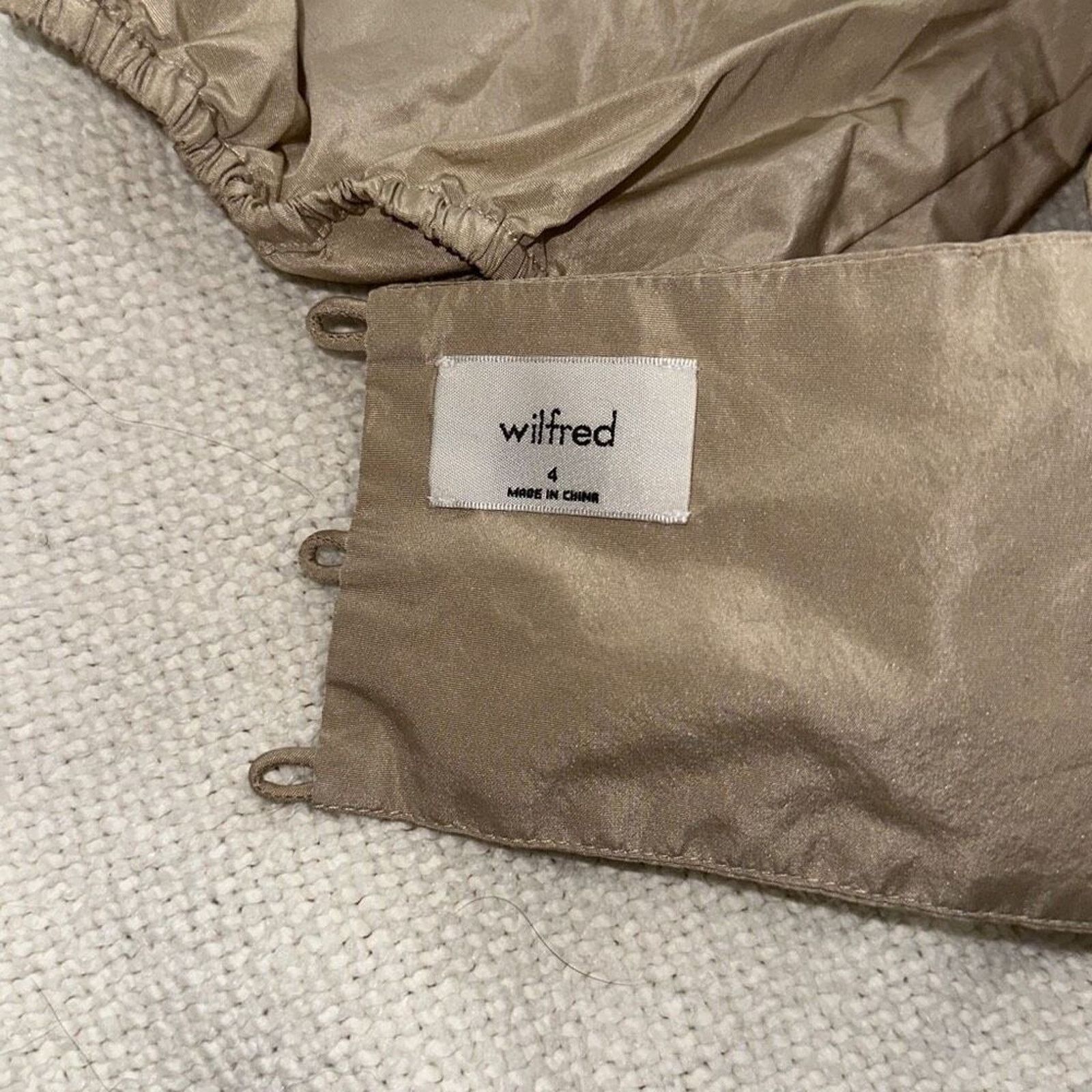 Aritzia Wilfred Duomo Blouse in Sand | Sz 4 Size S / US 4 / IT 40 - 8 Thumbnail