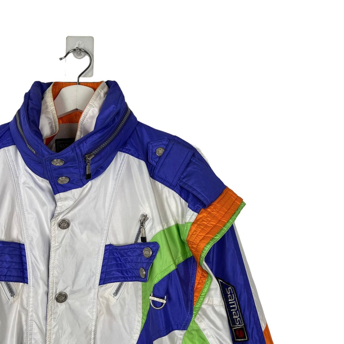 Japanese Brand 🔥 90s SAMAS SSR TEAM ASTRO SKI WEAR JACKET Size US S / EU 44-46 / 1 - 8 Thumbnail