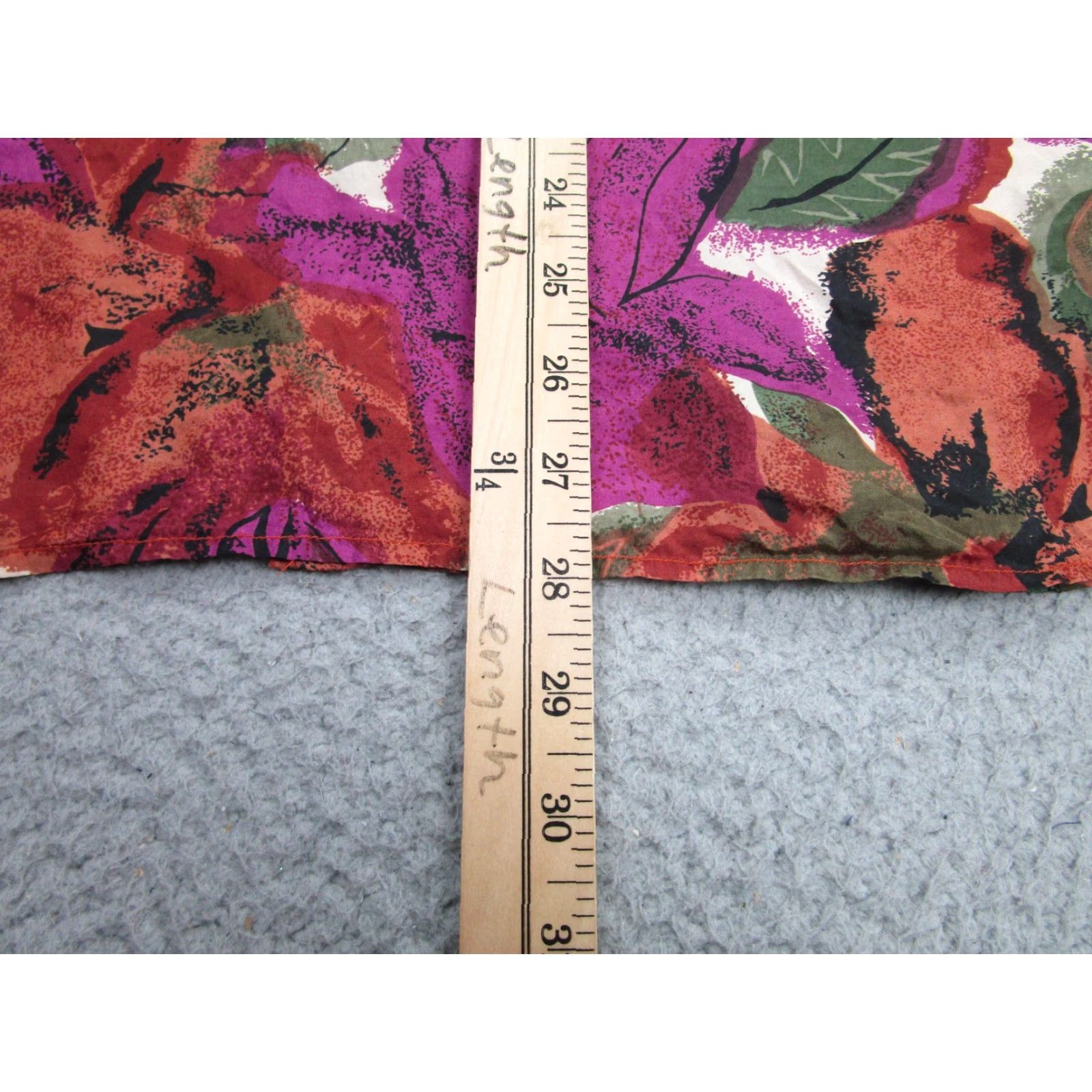 Vintage VINTAGE Setosa Shirt Womens Small Red Floral Silk Button-Up Long Sleeve Women Mens Women? Size S / US 4 / IT 40 - 7 Thumbnail