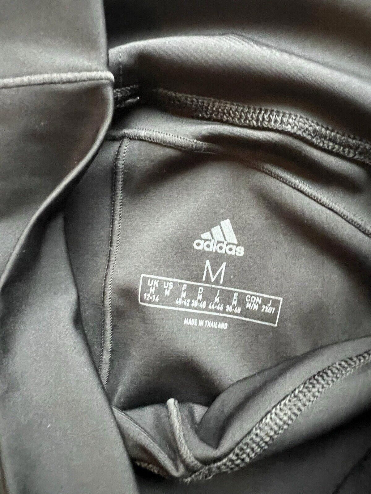 Adidas adidas Womens Believe This Block Tights Medium Black White Size 32" / US 10 / IT 46 - 6 Thumbnail