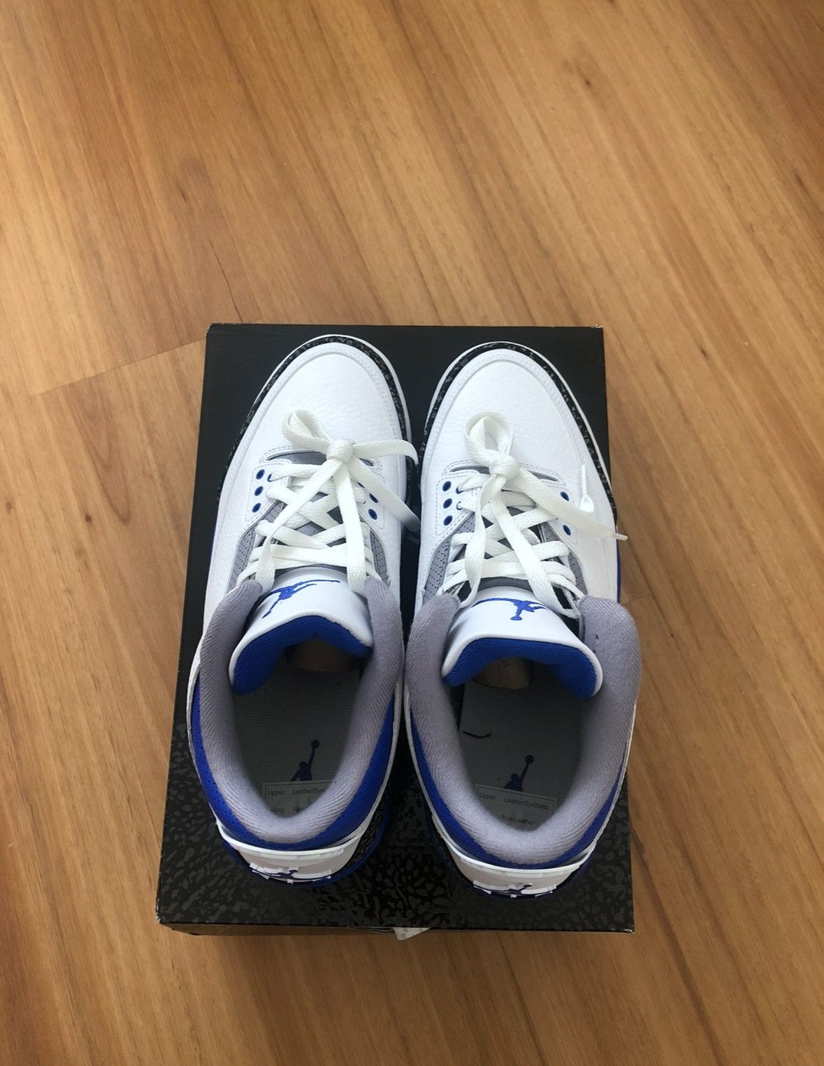 Jordan Brand Air Jordan 3 Retro - Racer Blue Size US 9.5 / EU 42-43 - 3 Thumbnail
