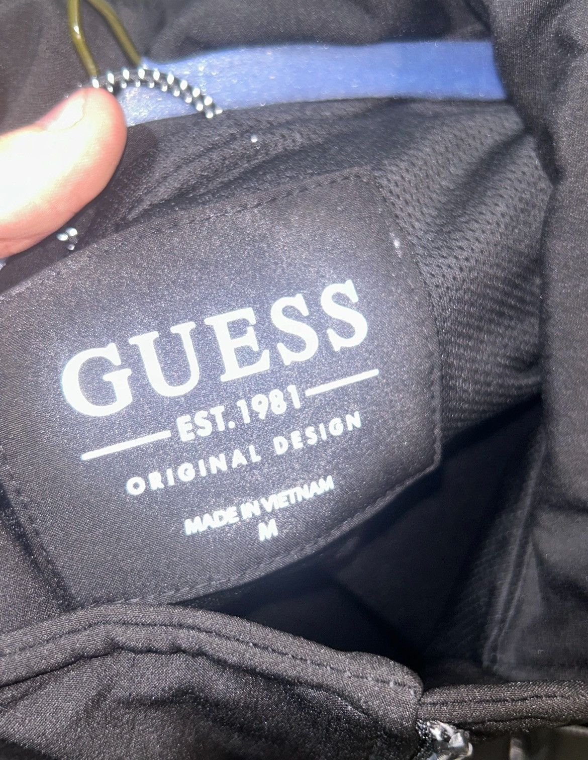Guess Guess Jacket Size Medium Black New With Tags Size US M / EU 48-50 / 2 - 3 Thumbnail
