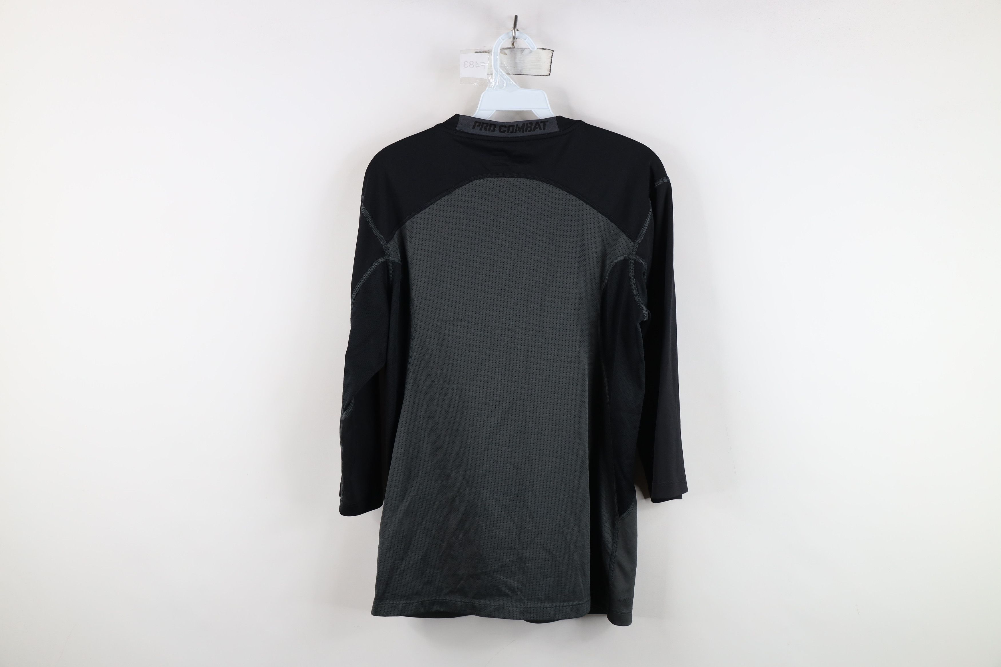 Nike Nike Pro Combat Ken Griffey Jr Baseball Raglan T-Shirt Gray Size US M / EU 48-50 / 2 - 13 Thumbnail
