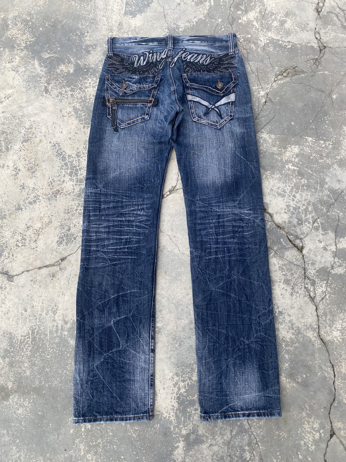 If Six Was Nine ANTI LABEL JEAN Black Wing Size US 31 - 1 Thumbnail