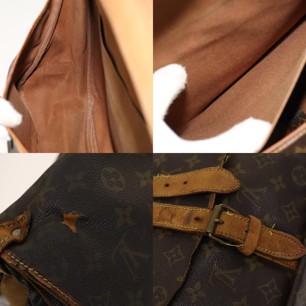 Louis Vuitton LOUIS VUITTON Monogram Saumur 35 Shoulder Bag M42254 Size ONE SIZE - 13 Thumbnail