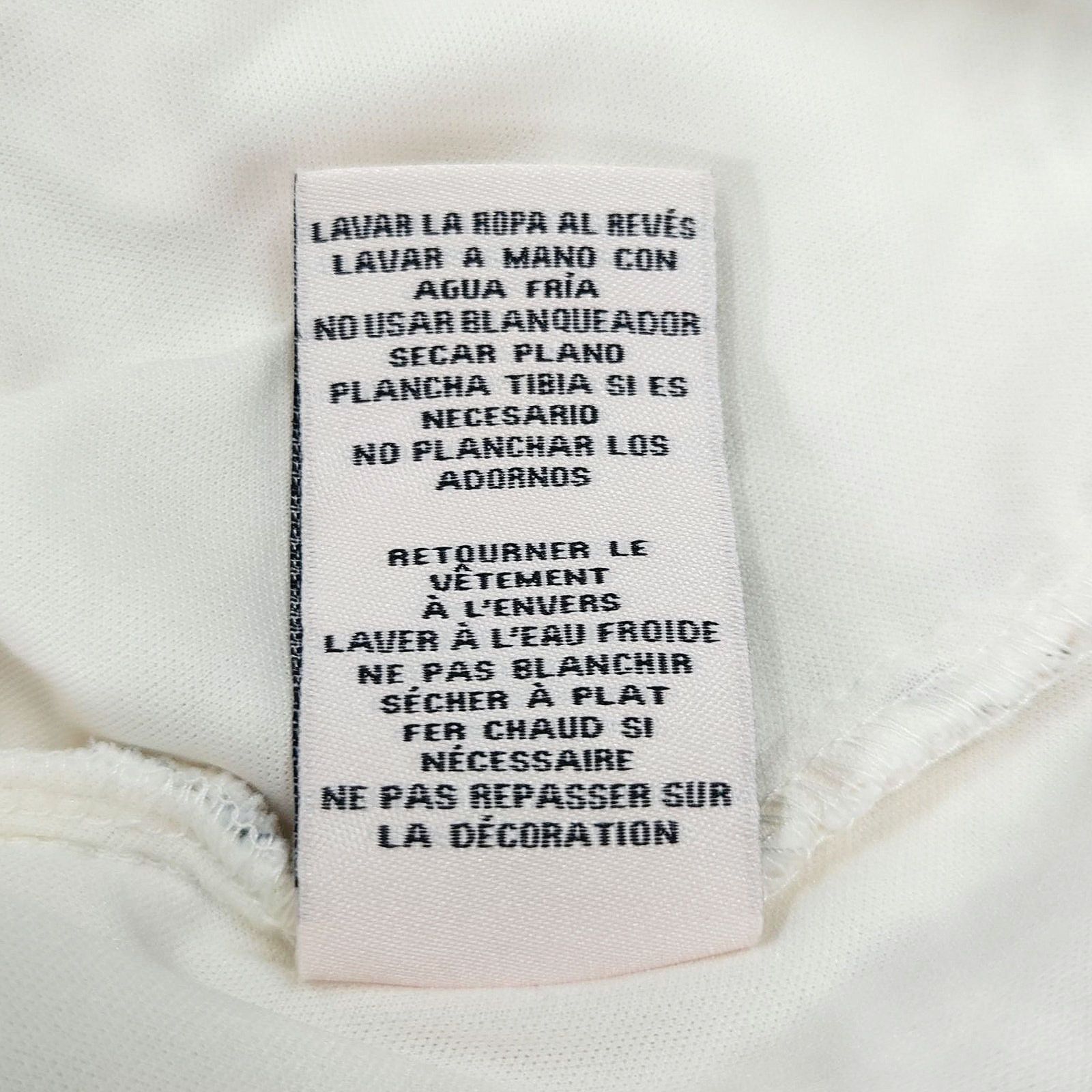 Nanette Lepore Nanette Lepore Floral Lace Top Ivory Pink Scalloped Neck XL Size XL / US 12-14 / IT 48-50 - 5 Thumbnail