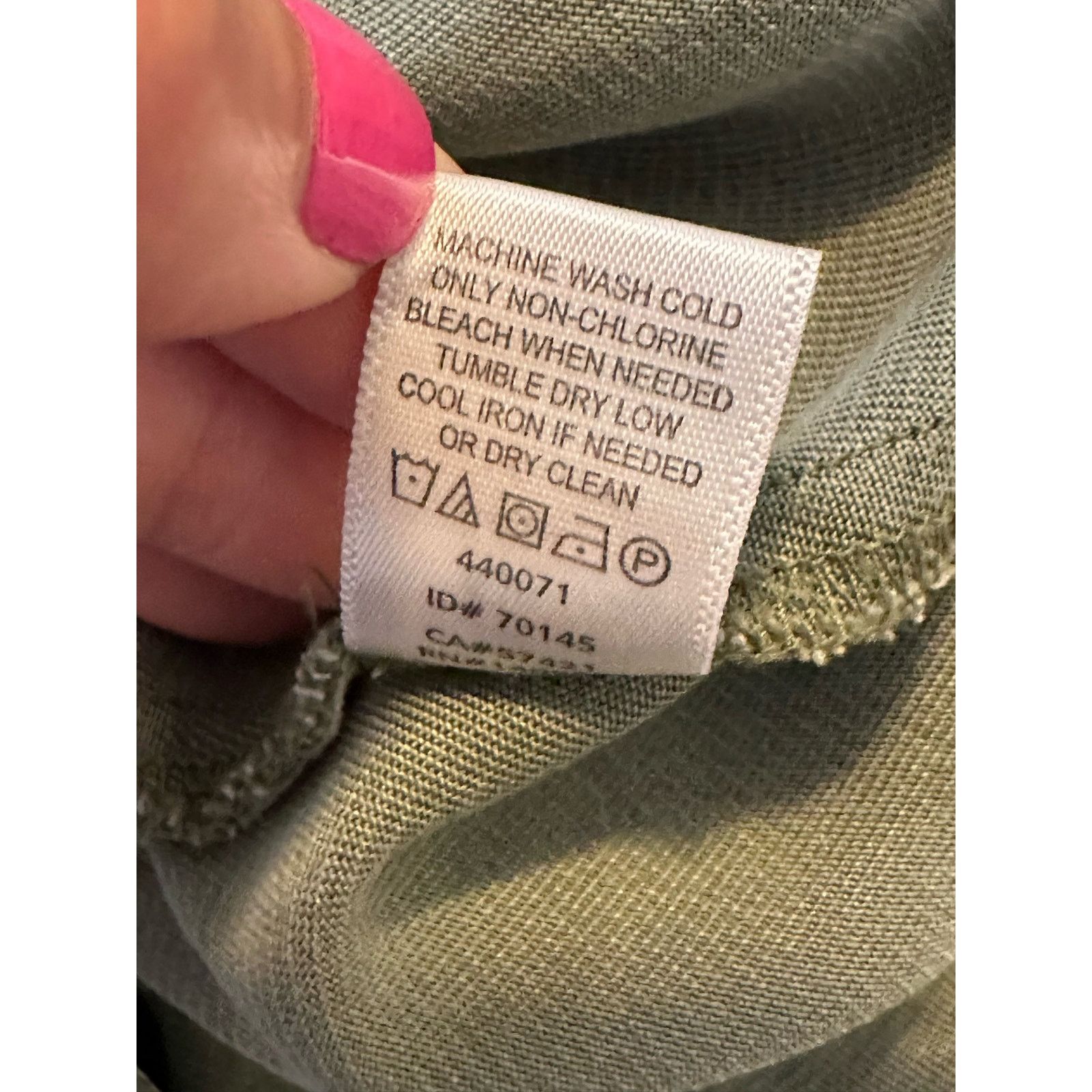 Loft Loft green cargo jogger casual pants size 4P Size 32" / US 10 / IT 46 - 6 Thumbnail