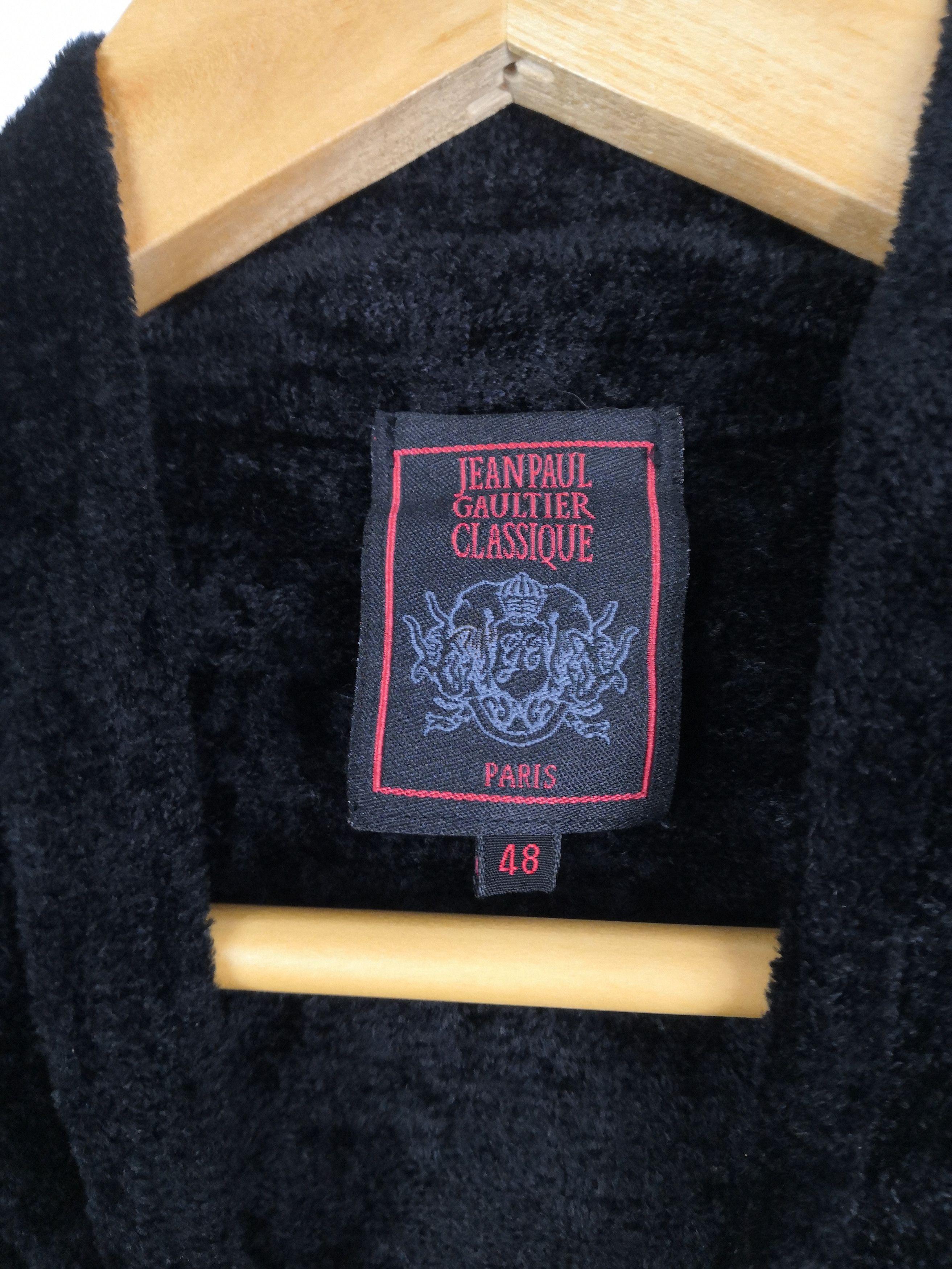 Jean Paul Gaultier Vintage Jean Paul Gaultier T-Shirt Velvet JPG Turtle Neck Size S / US 4 / IT 40 - 3 Thumbnail