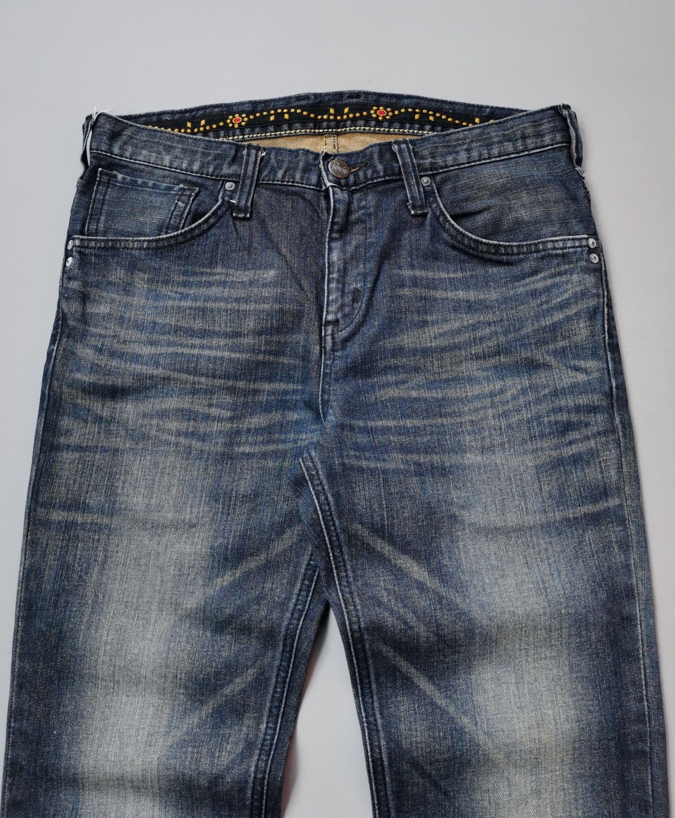 Edwin × Japanese Brand × Vintage Edwin EXV 3/4 Jeans (LG56) Size US 32 / EU 48 - 4 Thumbnail